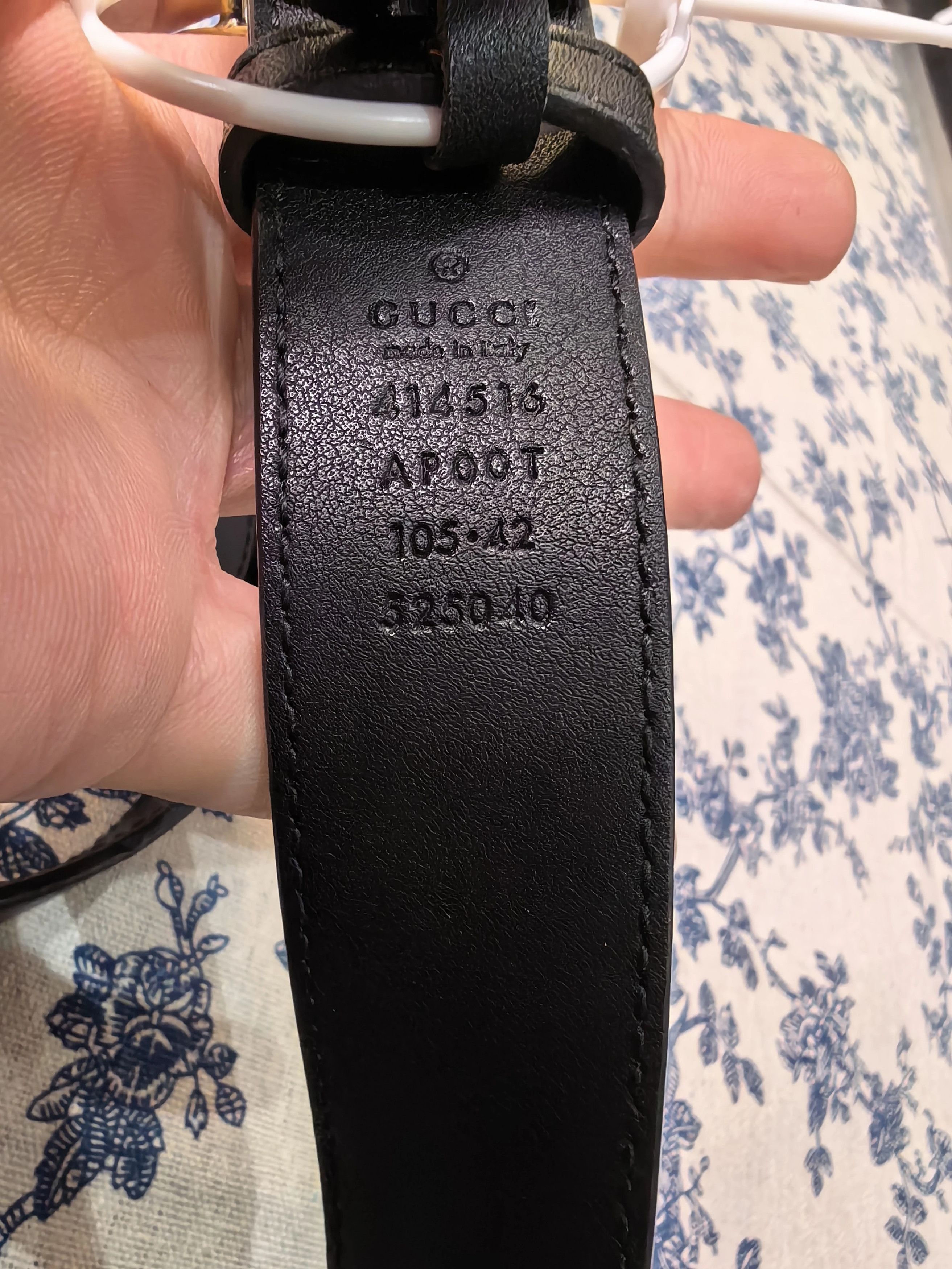 Gucci GG Narrow Belt with Adjustable Fit Size ONE SIZE - 4 Thumbnail