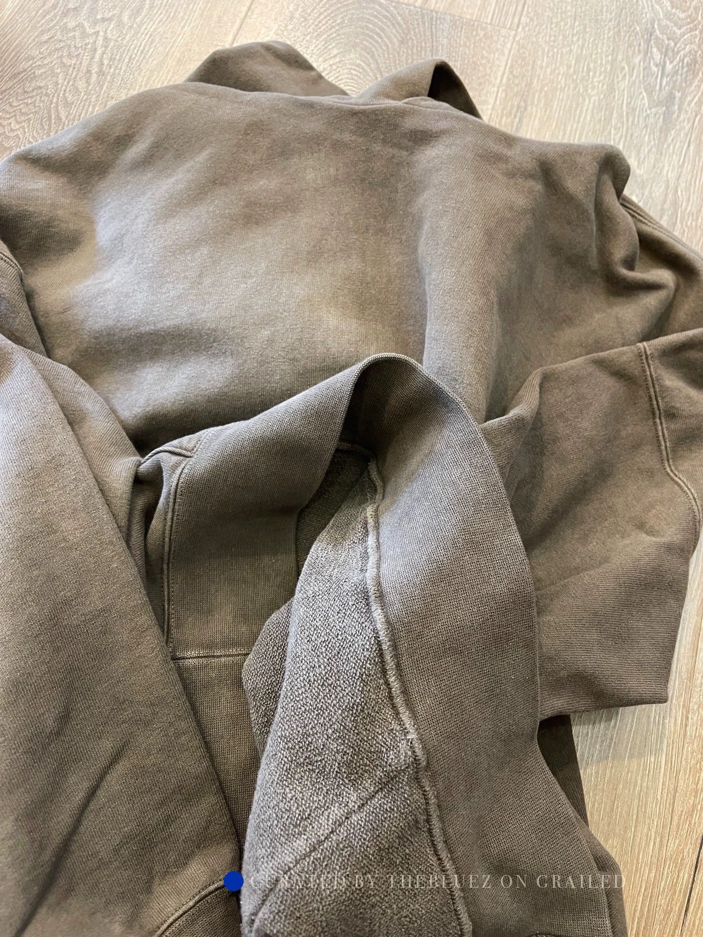 Visvim Brown Mud Dyed Jumbo Hoodie Size US M / EU 48-50 / 2 - 4 Thumbnail