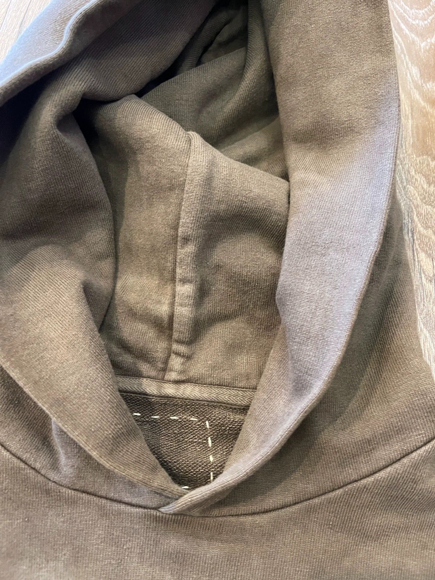 Visvim Brown Mud Dyed Jumbo Hoodie Size US M / EU 48-50 / 2 - 3 Thumbnail