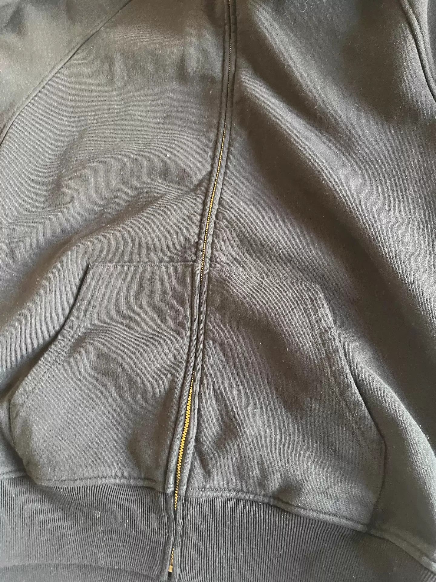 Comoli Lightweight Black Zip Hoodie Size US M / EU 48-50 / 2 - 8 Thumbnail