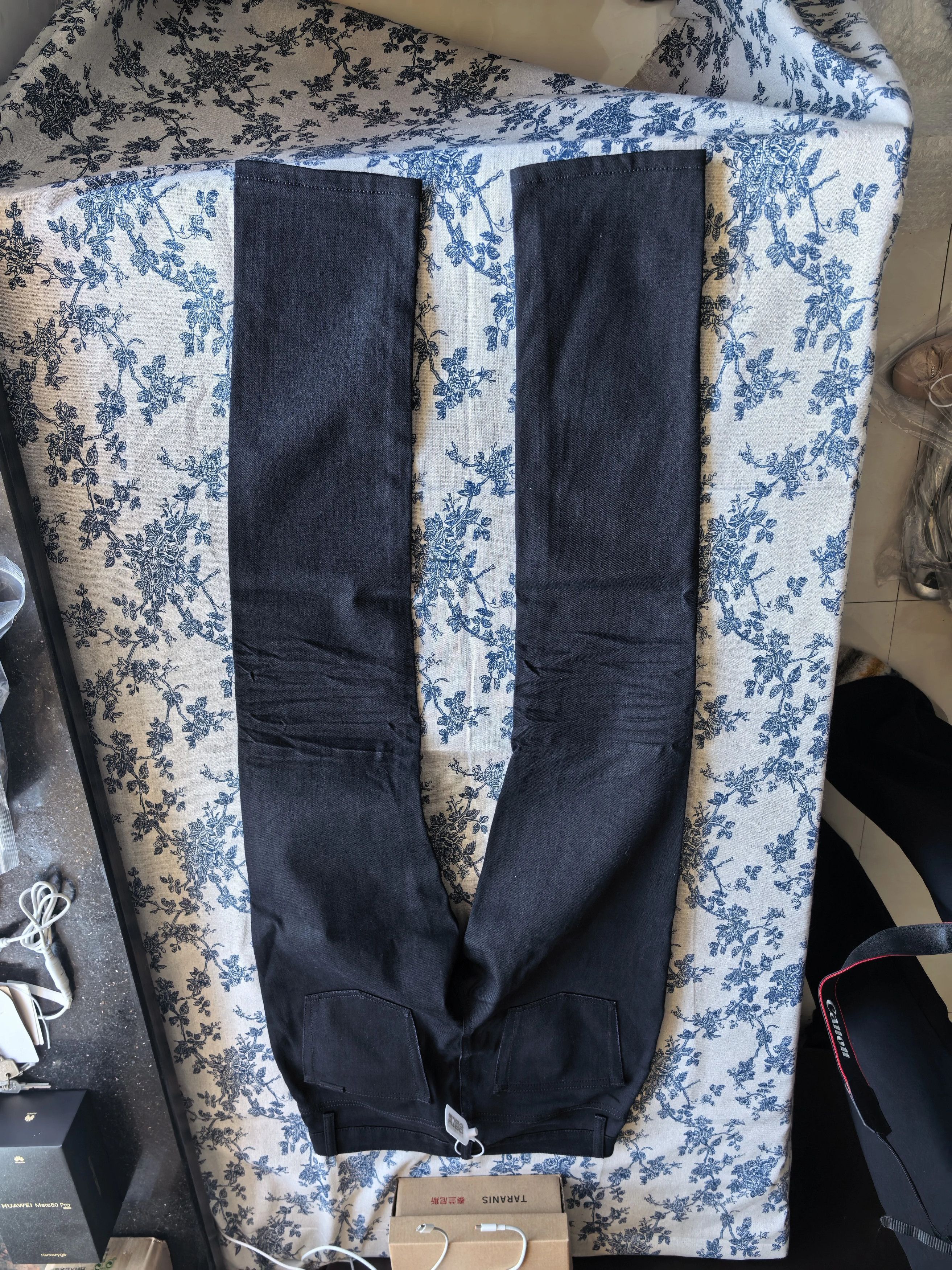 Saint Laurent Paris Sleek Black Jeans in Excellent Condition Size US 30 / EU 46 - 5 Thumbnail