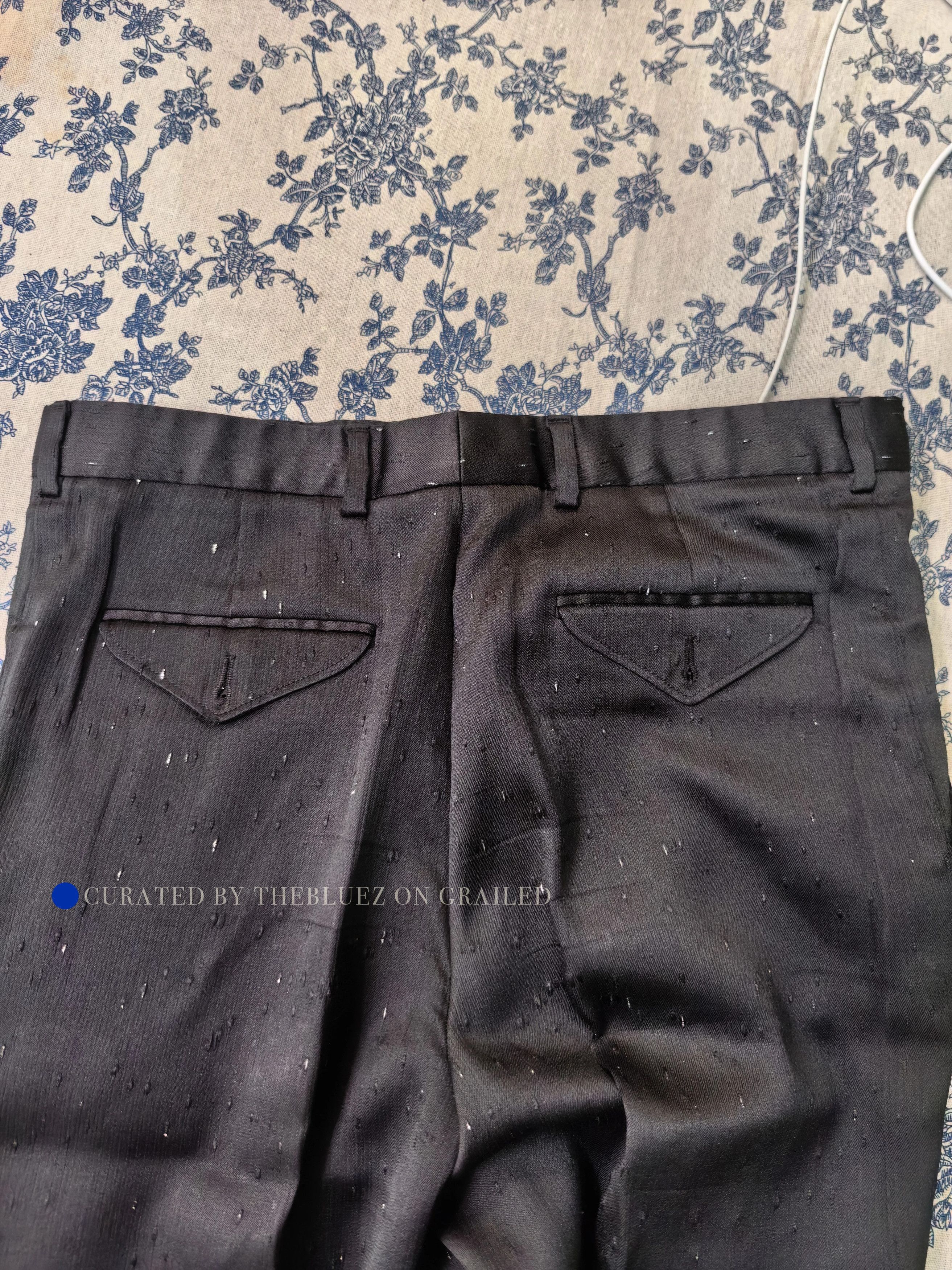 Yves Saint Laurent Starry Jacquard Casual Trousers Size US 30 / EU 46 - 4 Thumbnail
