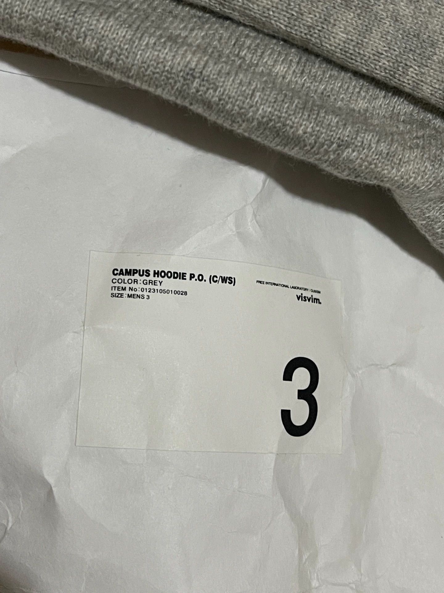 Visvim Cashmere Blend Camp Hoodie in Gray Size US L / EU 52-54 / 3 - 4 Thumbnail