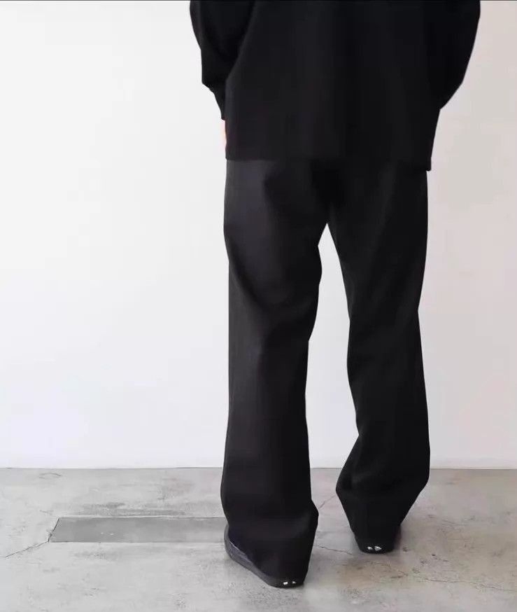 Comoli Wool Serge Casual Pants in Black Size US 34 / EU 50 - 3 Thumbnail