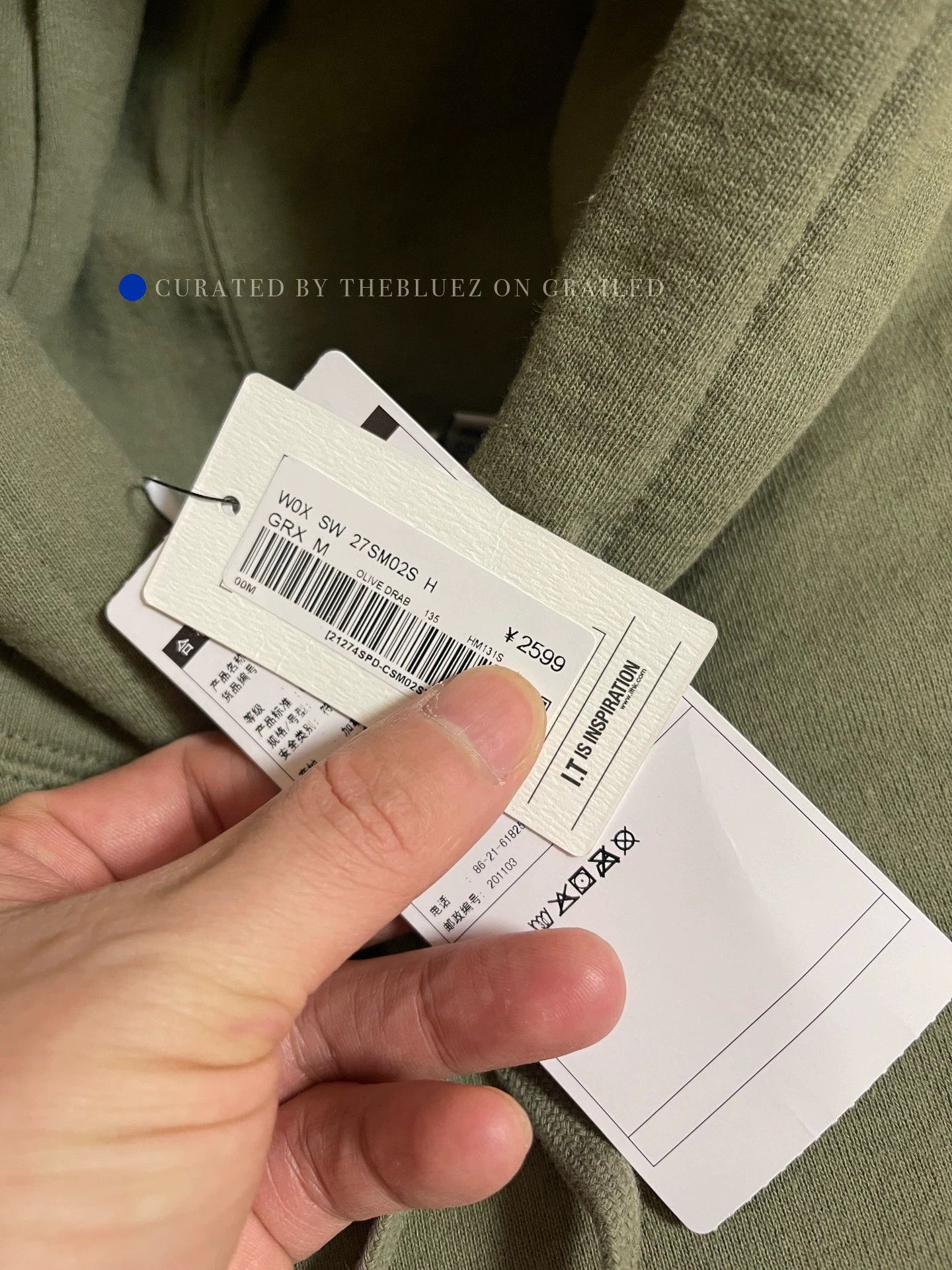 Supreme Military Green Hoodie from Collab Collection Size US M / EU 48-50 / 2 - 5 Thumbnail