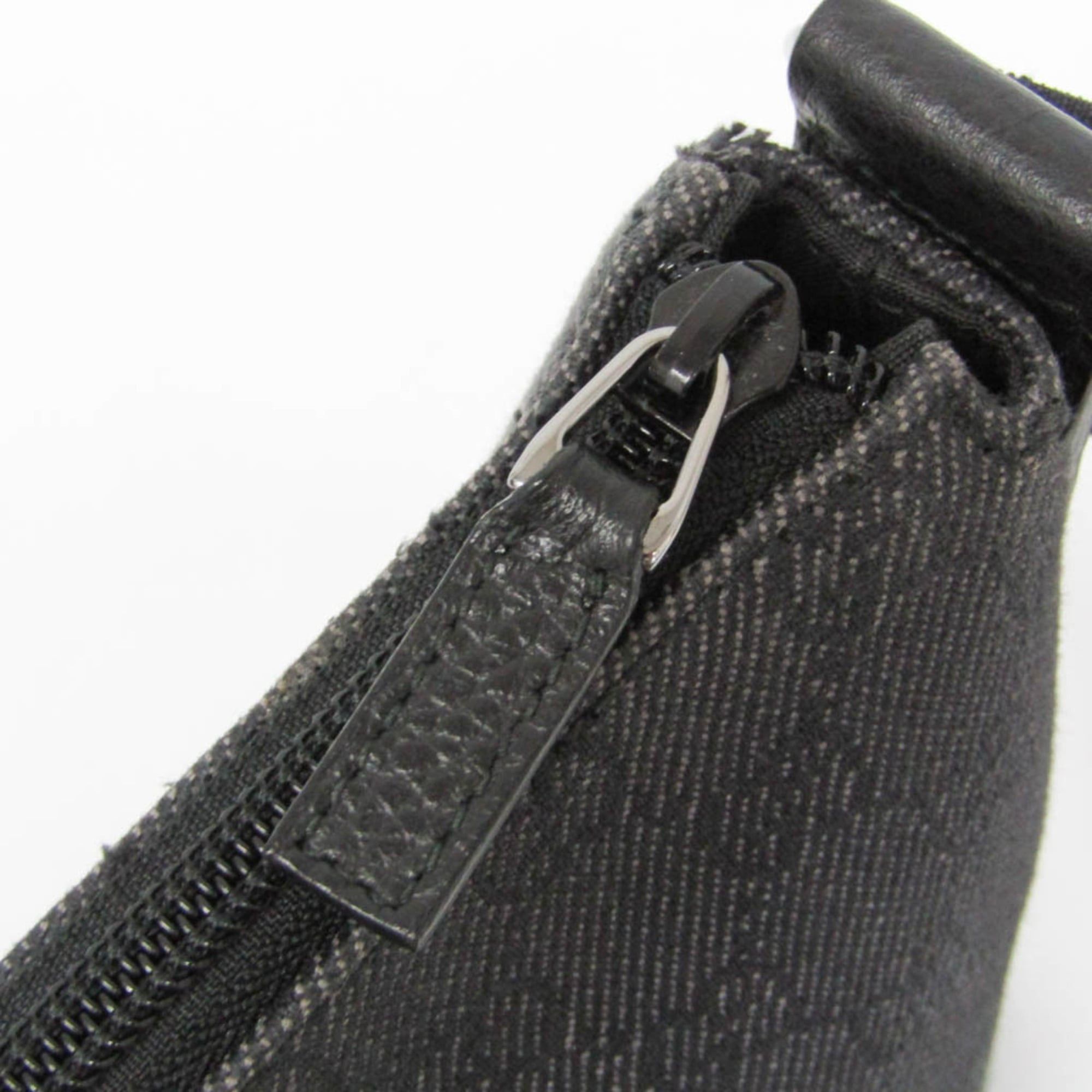 Gucci Gucci GG Canvas 509635 Women,Men GG Canvas,Leather Messenger Bag,Shoulder Bag Black Size ONE SIZE - 8 Thumbnail