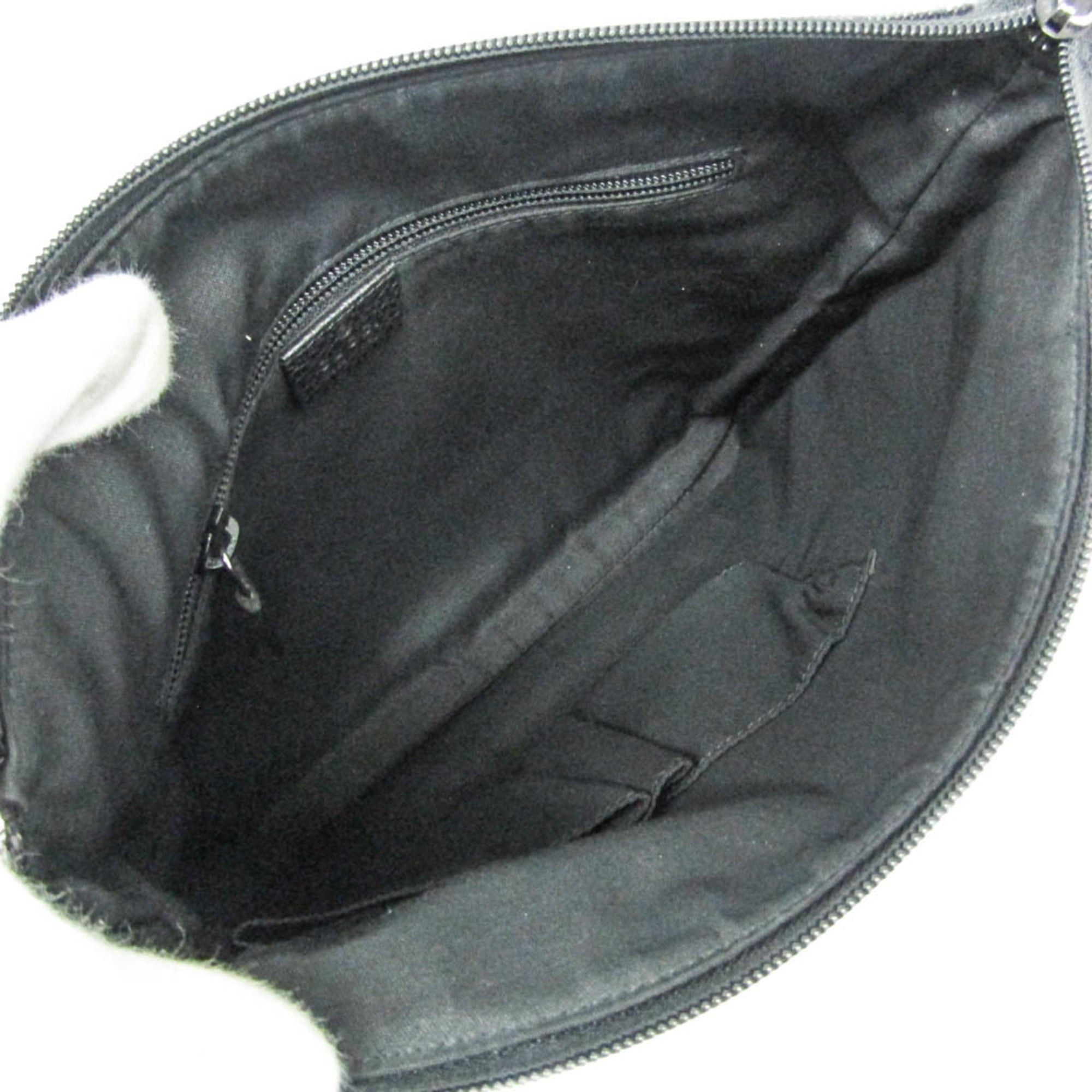 Gucci Gucci GG Canvas 509635 Women,Men GG Canvas,Leather Messenger Bag,Shoulder Bag Black Size ONE SIZE - 3 Thumbnail