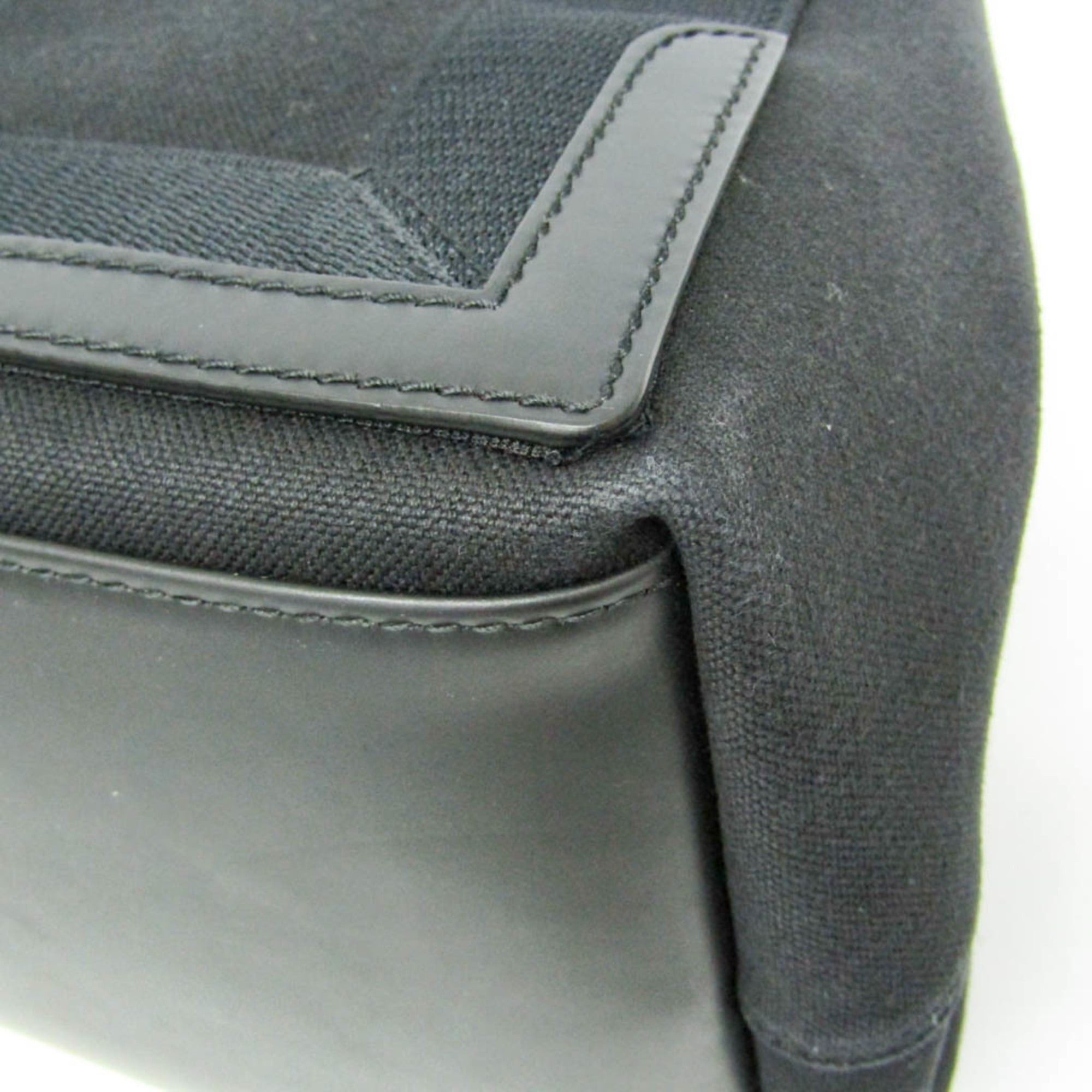 Balenciaga Balenciaga Navy Cabas S 339933 Men,Women Canvas,Leather Handbag,Tote Bag Black Size ONE SIZE - 7 Thumbnail