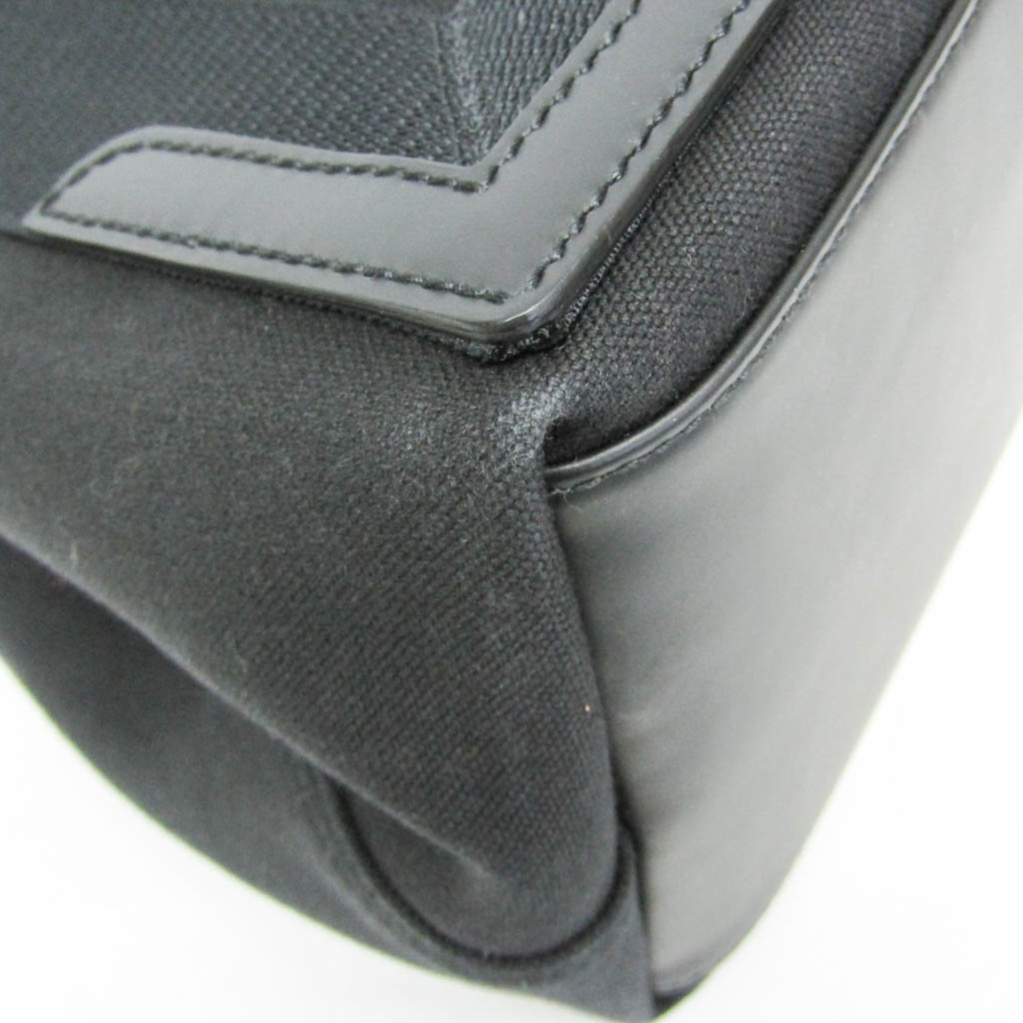 Balenciaga Balenciaga Navy Cabas S 339933 Men,Women Canvas,Leather Handbag,Tote Bag Black Size ONE SIZE - 5 Thumbnail