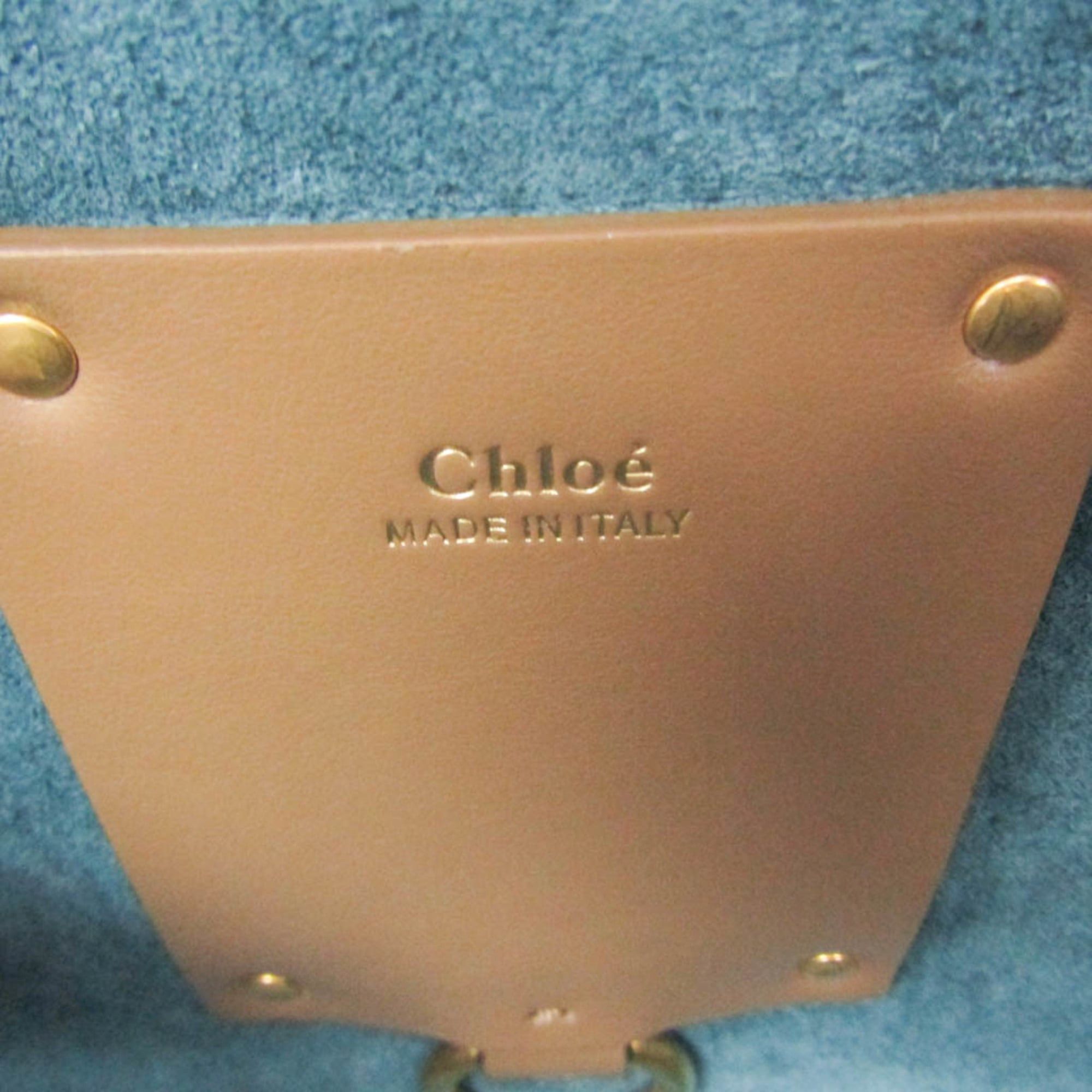 Chloe Chloé Marcy Women's Leather Tote Bag Beige Size ONE SIZE - 17 Thumbnail