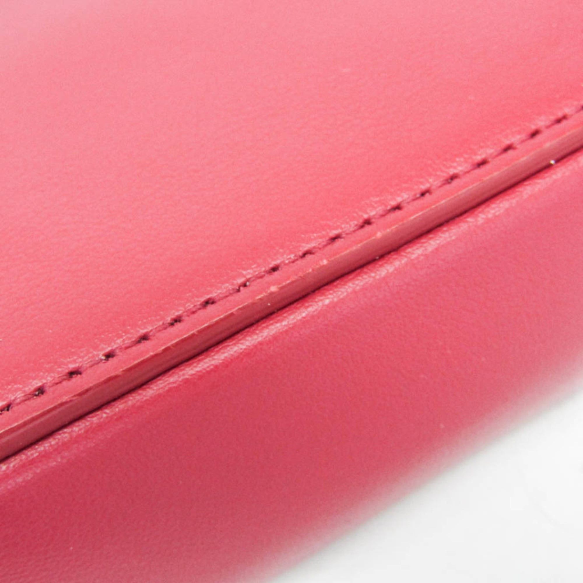 Dior Christian Dior Oblique 2ESBC265CLP Men,Women Leather Shoulder Bag Red Color Size ONE SIZE - 5 Thumbnail