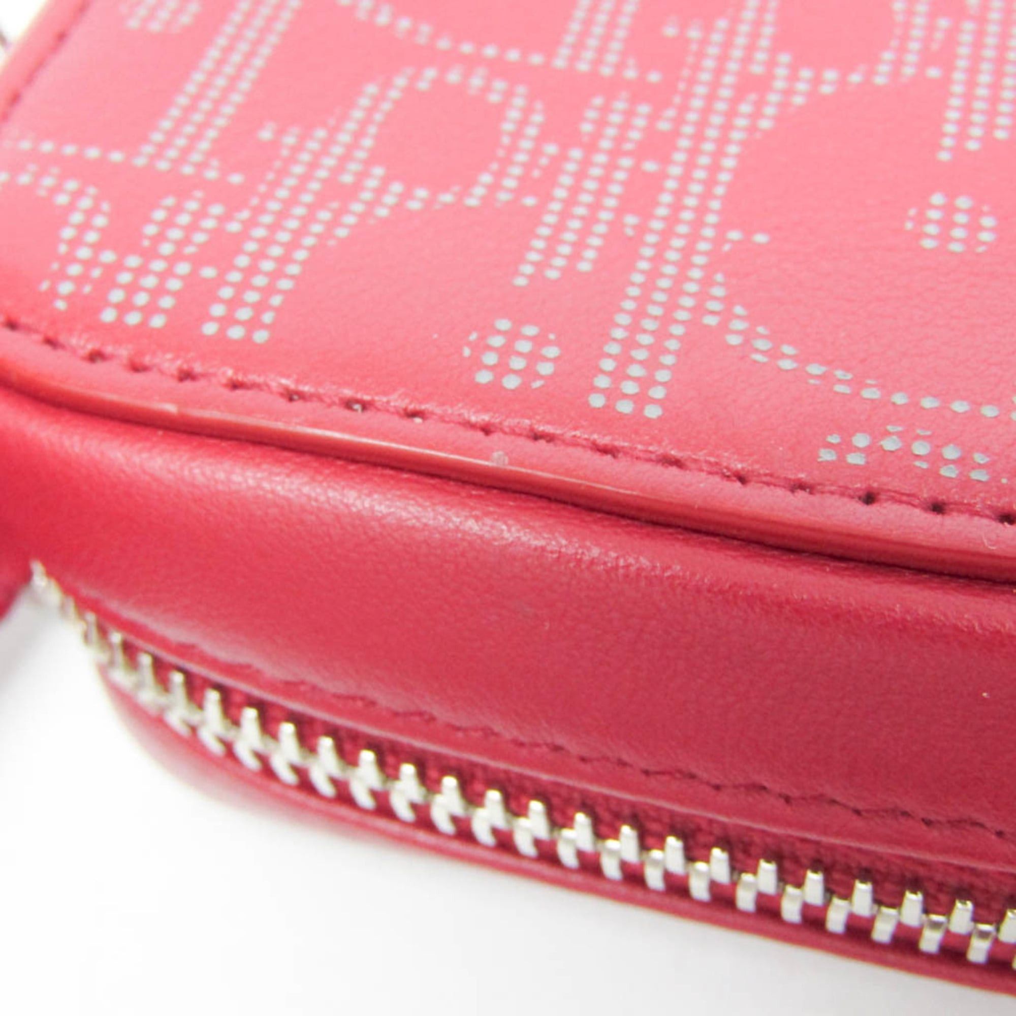 Dior Christian Dior Oblique 2ESBC265CLP Men,Women Leather Shoulder Bag Red Color Size ONE SIZE - 9 Thumbnail