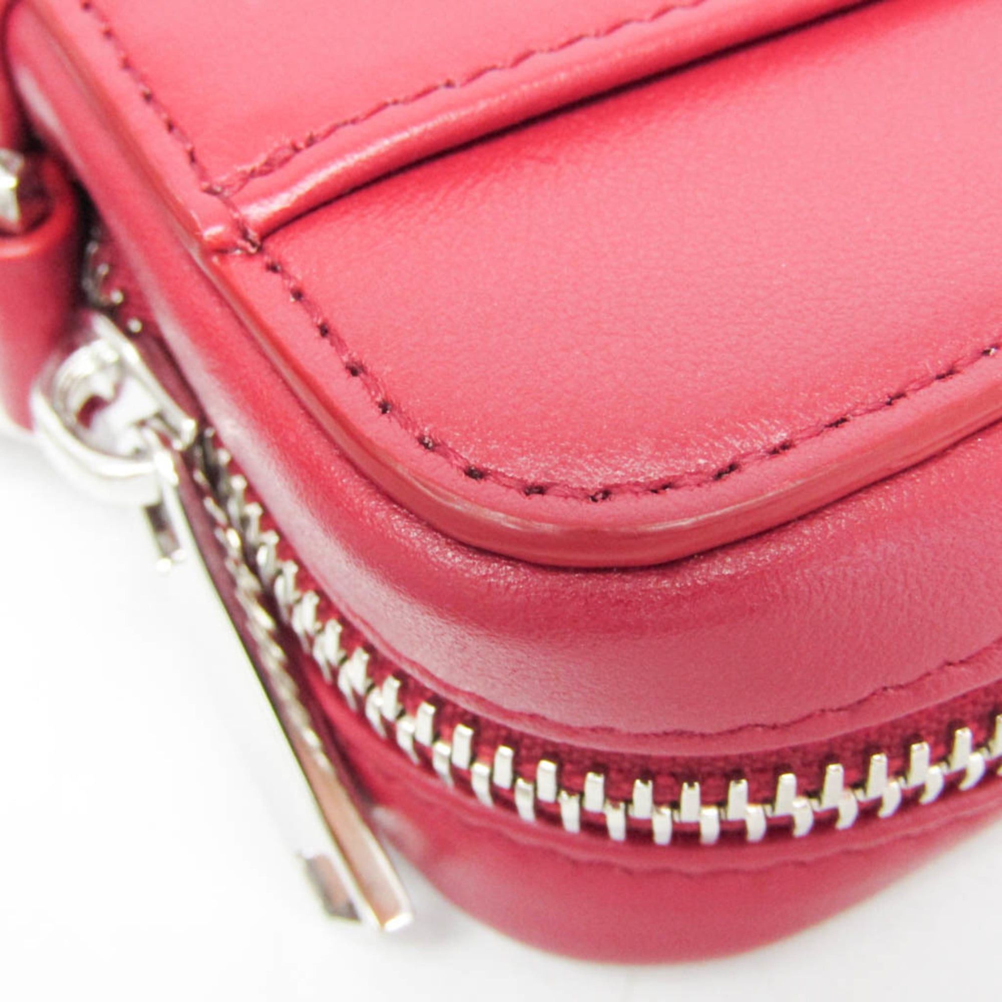 Dior Christian Dior Oblique 2ESBC265CLP Men,Women Leather Shoulder Bag Red Color Size ONE SIZE - 11 Thumbnail