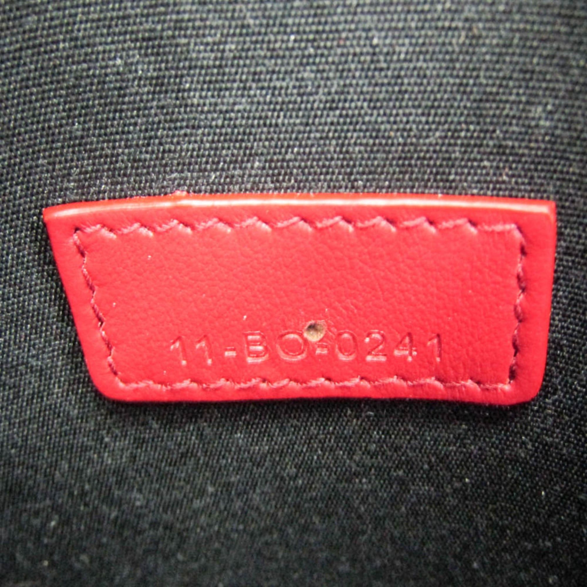 Dior Christian Dior Oblique 2ESBC265CLP Men,Women Leather Shoulder Bag Red Color Size ONE SIZE - 18 Thumbnail
