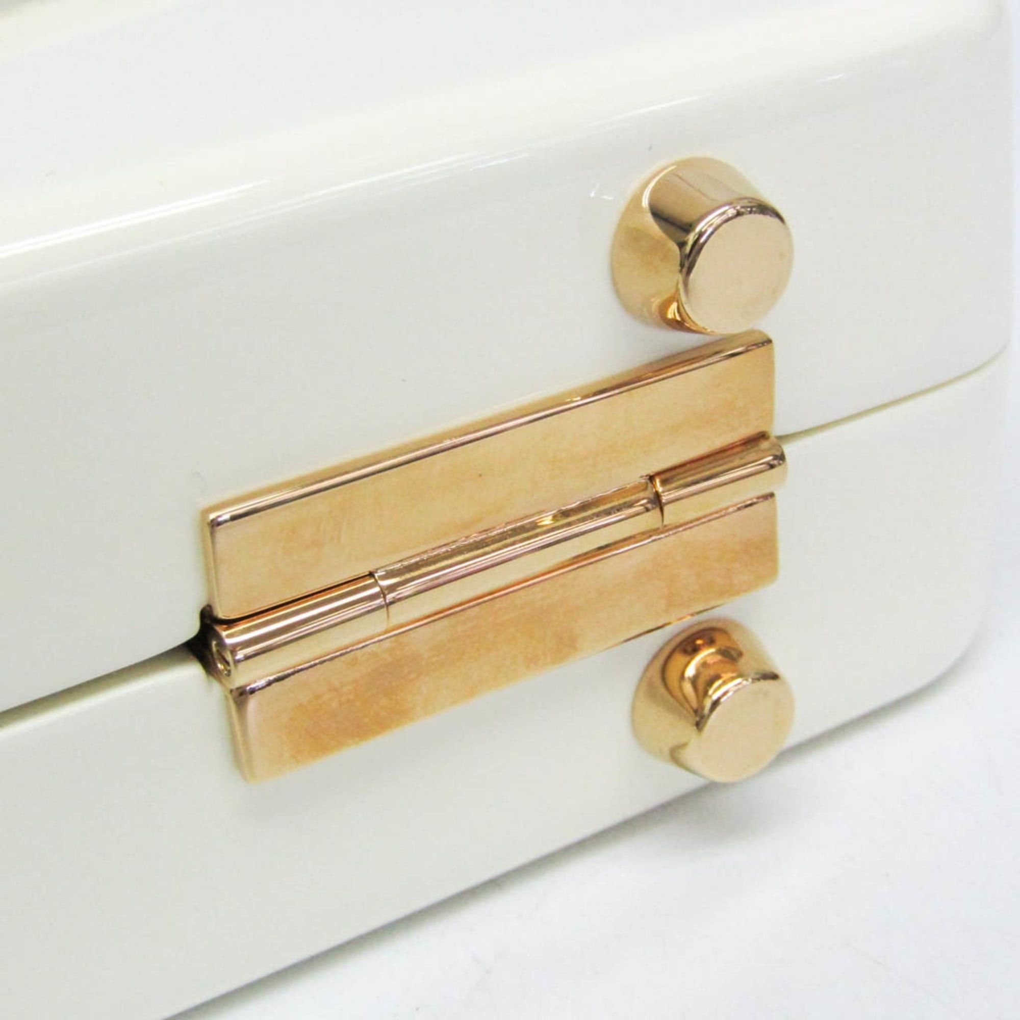 Gucci Gucci Sylvie 1969 Acrylic Mini 589482 Women's Acrylic Handbag,Shoulder Bag White Size ONE SIZE - 10 Thumbnail