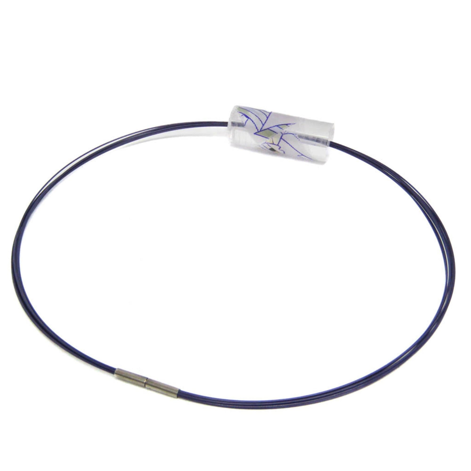Hermes Hermes Ricine Fish Tropical Fish Plastic,Resin Women's Fashion Choker Necklace (Clear,Purple) Size ONE SIZE - 2 Thumbnail