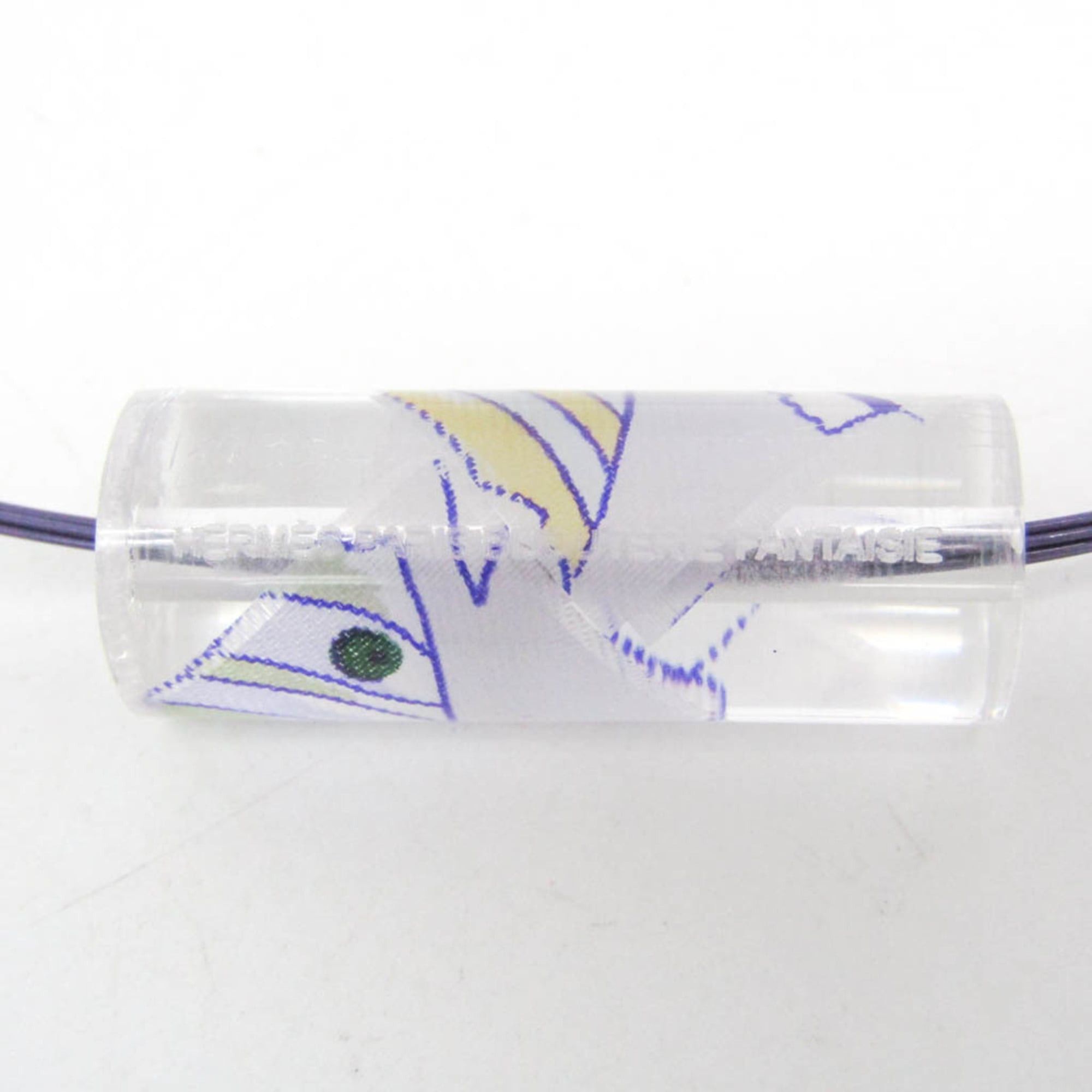 Hermes Hermes Ricine Fish Tropical Fish Plastic,Resin Women's Fashion Choker Necklace (Clear,Purple) Size ONE SIZE - 10 Thumbnail