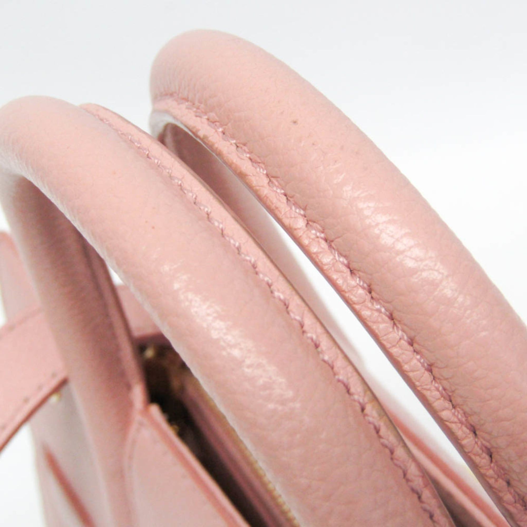 Burberry Burberry Title Bag Women's Leather Handbag,Shoulder Bag Pink Size ONE SIZE - 9 Thumbnail