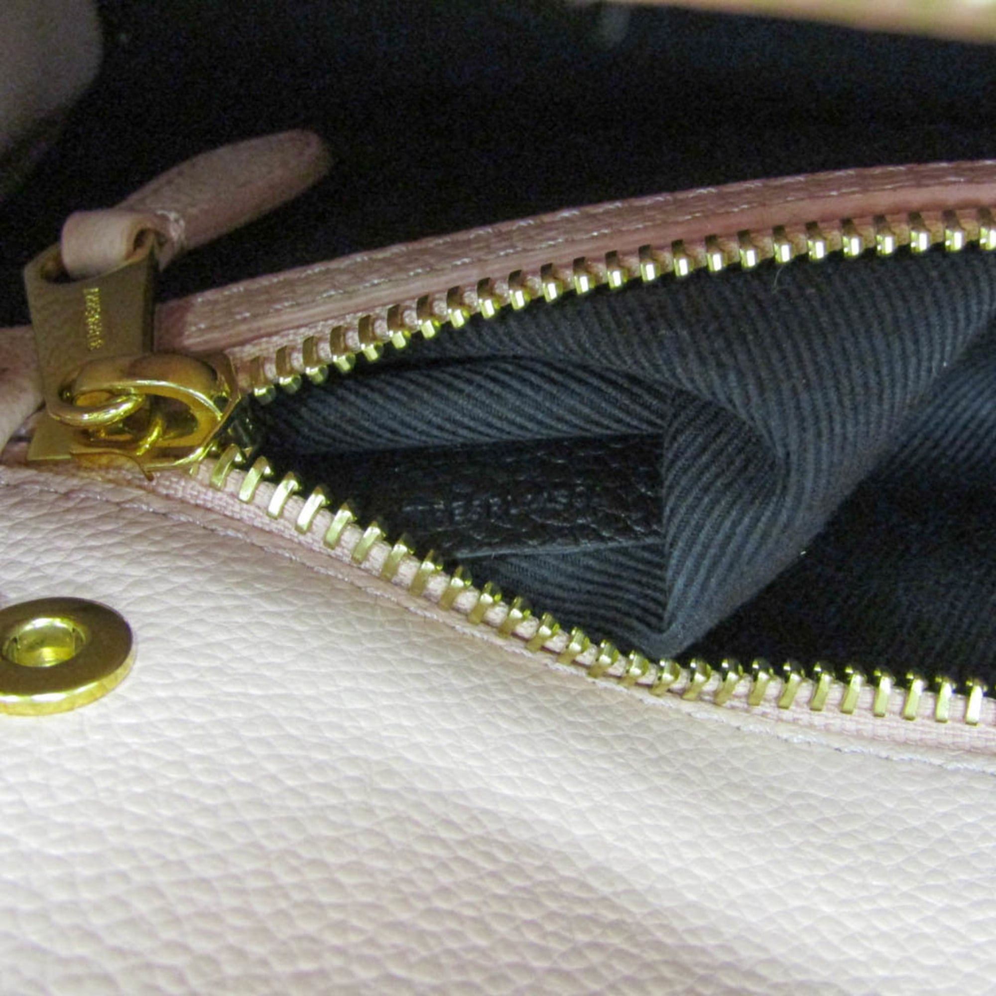 Burberry Burberry Title Bag Women's Leather Handbag,Shoulder Bag Pink Size ONE SIZE - 16 Thumbnail