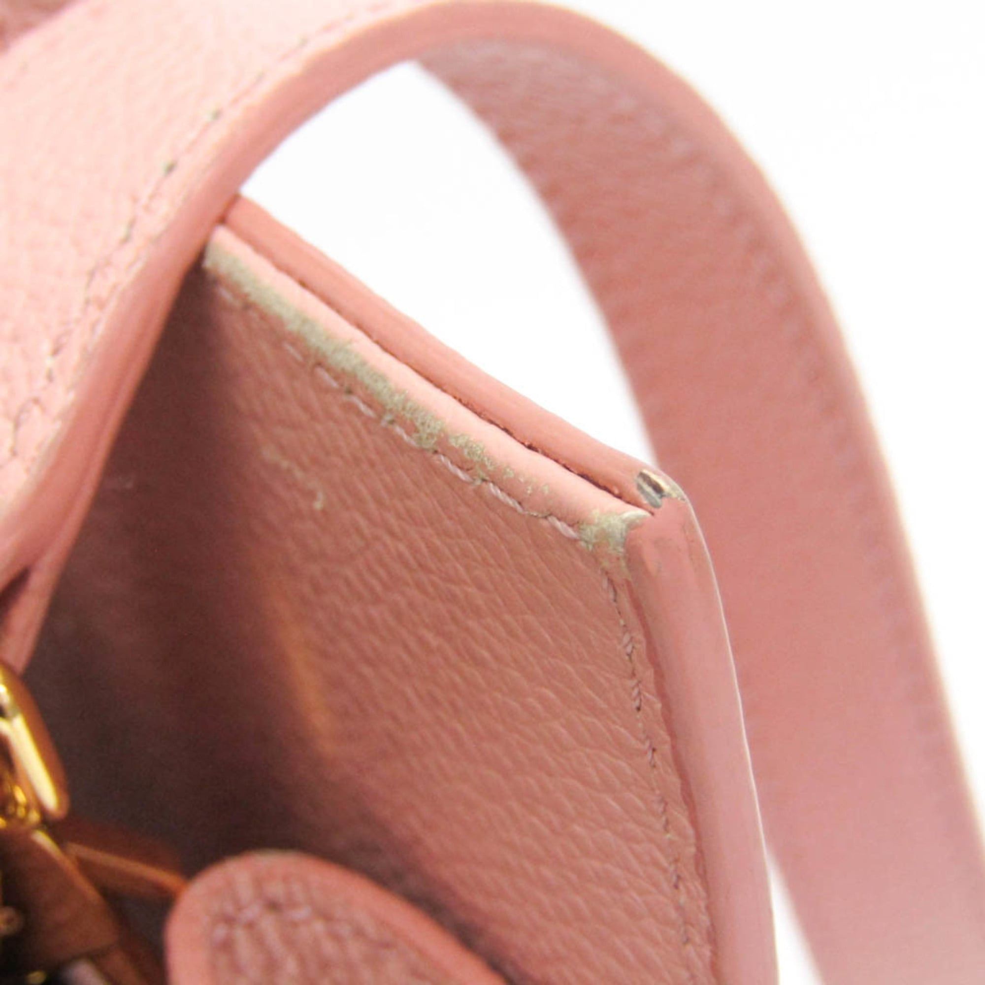 Burberry Burberry Title Bag Women's Leather Handbag,Shoulder Bag Pink Size ONE SIZE - 8 Thumbnail