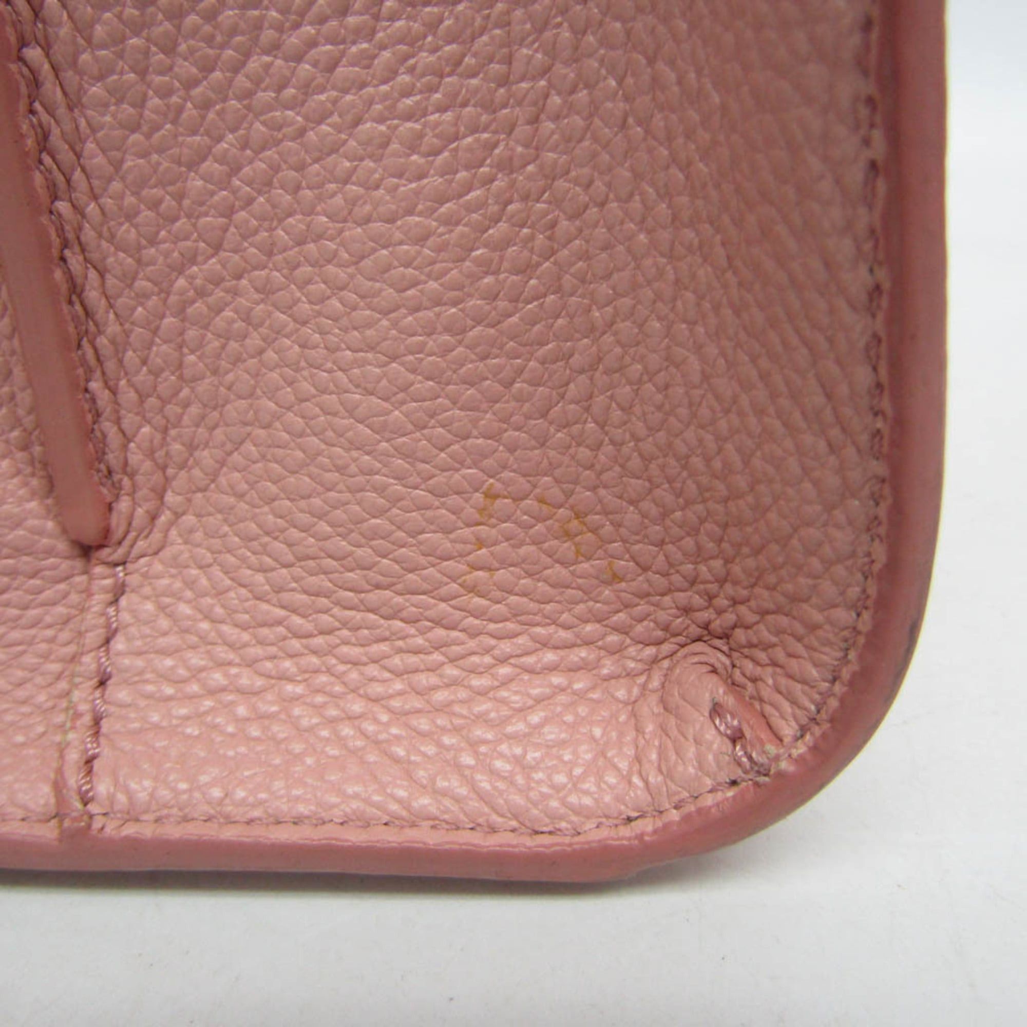 Burberry Burberry Title Bag Women's Leather Handbag,Shoulder Bag Pink Size ONE SIZE - 6 Thumbnail