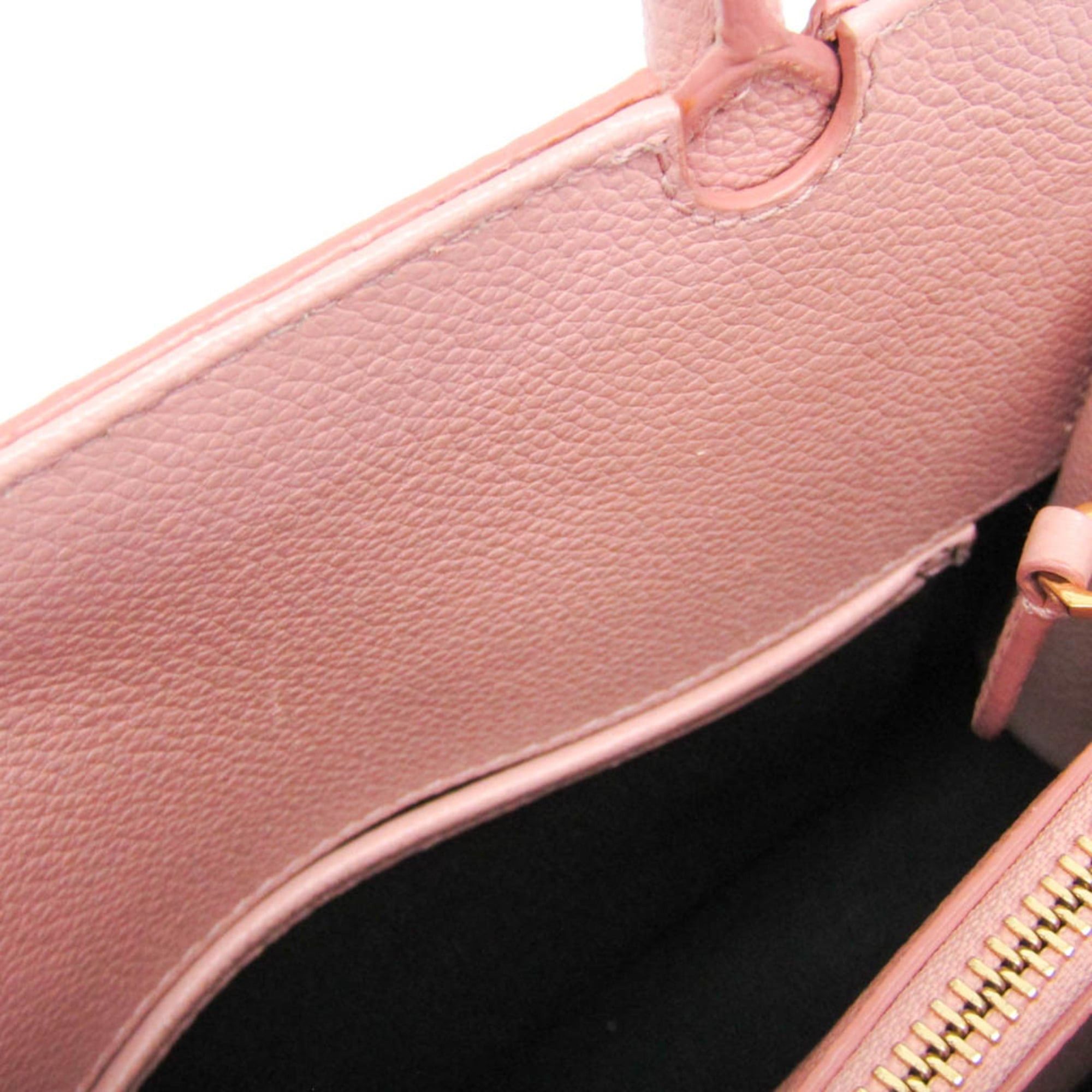 Burberry Burberry Title Bag Women's Leather Handbag,Shoulder Bag Pink Size ONE SIZE - 13 Thumbnail