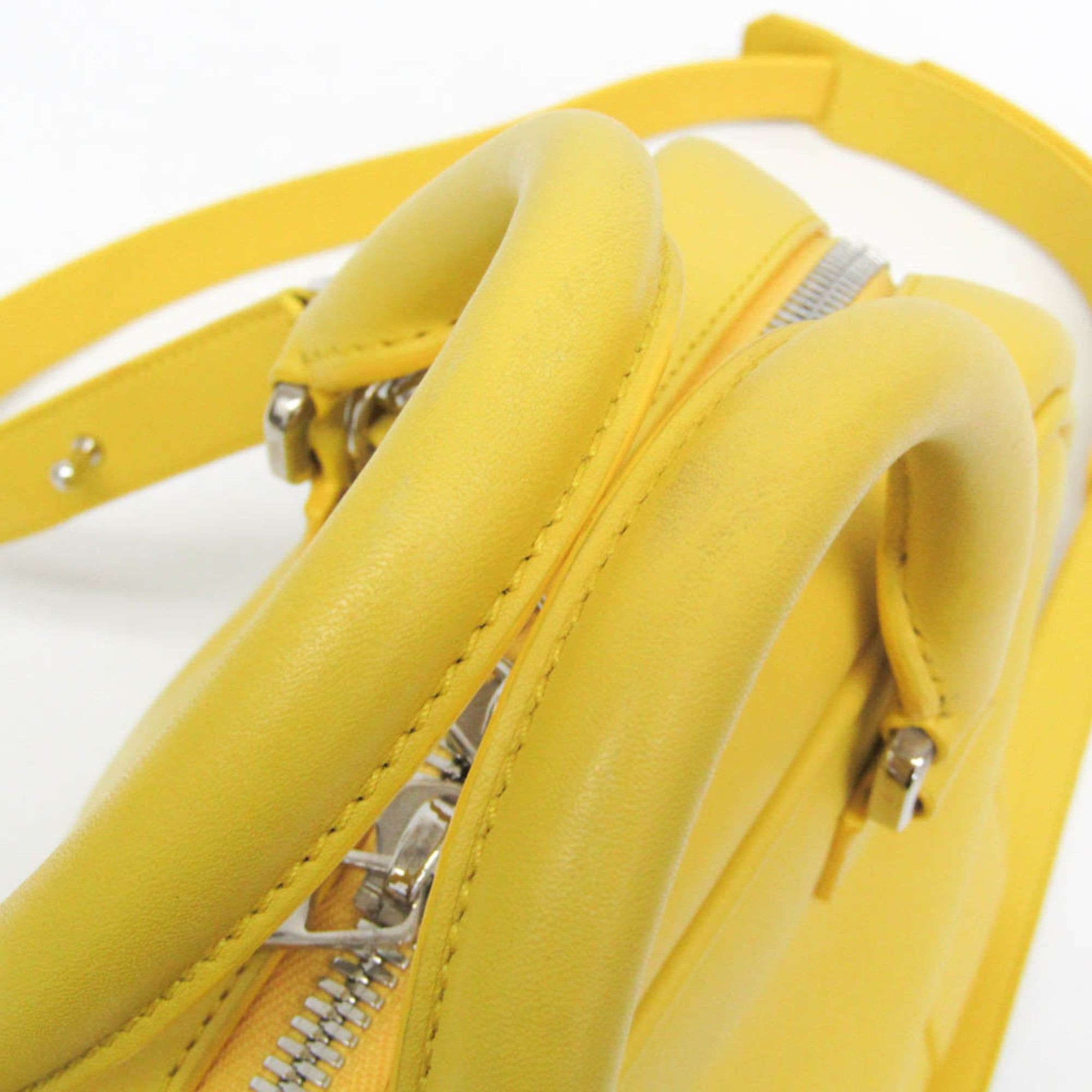 Loewe Loewe Amazona 75 Medium 301.30.L03 Women,Men Leather Handbag,Shoulder Bag Yellow Size ONE SIZE - 9 Thumbnail