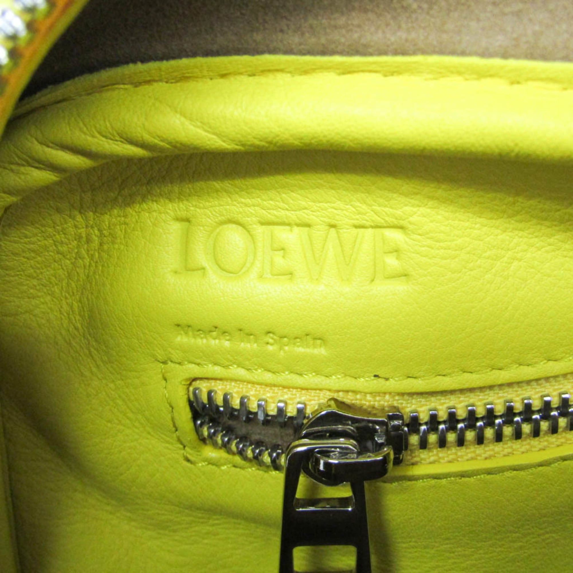 Loewe Loewe Amazona 75 Medium 301.30.L03 Women,Men Leather Handbag,Shoulder Bag Yellow Size ONE SIZE - 19 Thumbnail