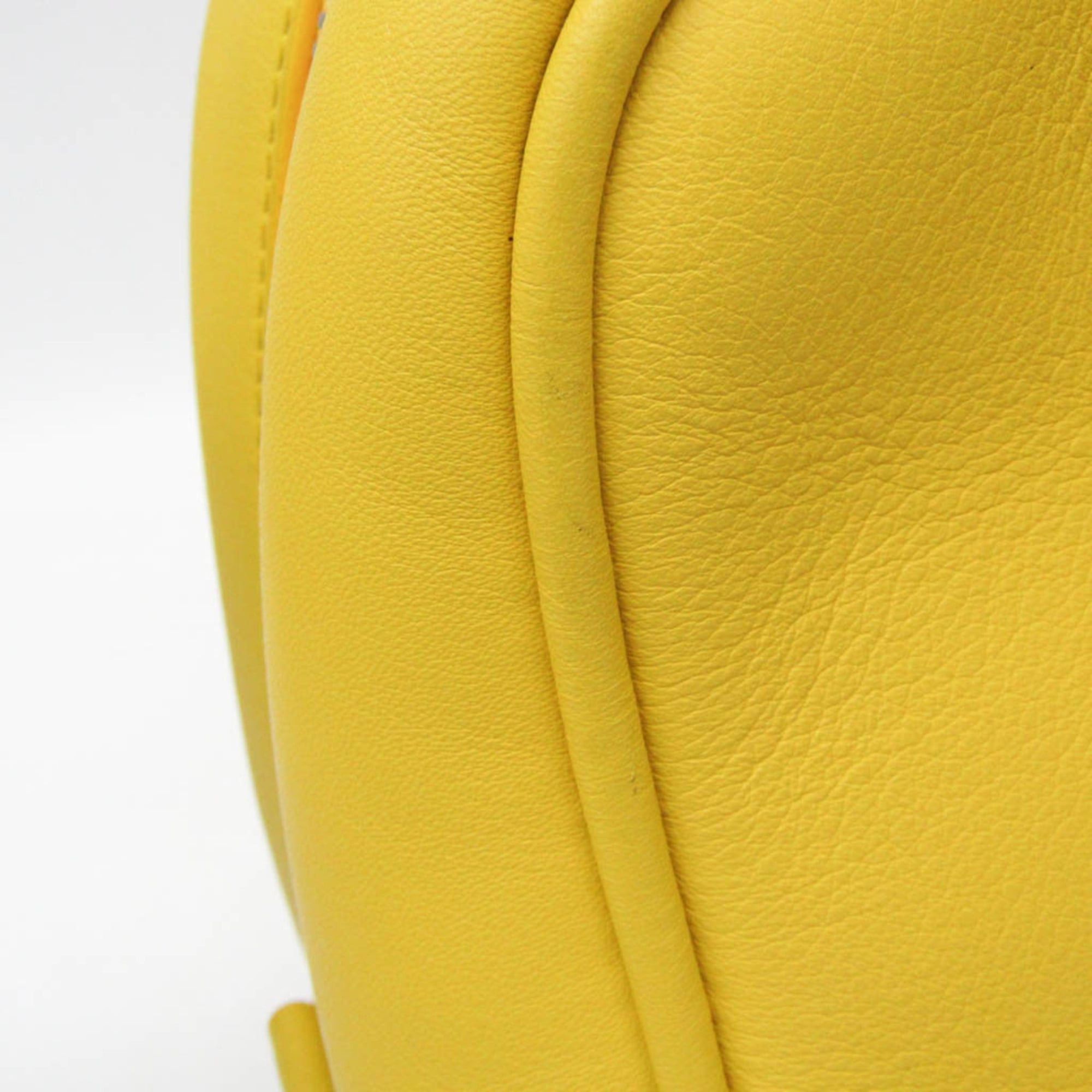 Loewe Loewe Amazona 75 Medium 301.30.L03 Women,Men Leather Handbag,Shoulder Bag Yellow Size ONE SIZE - 7 Thumbnail