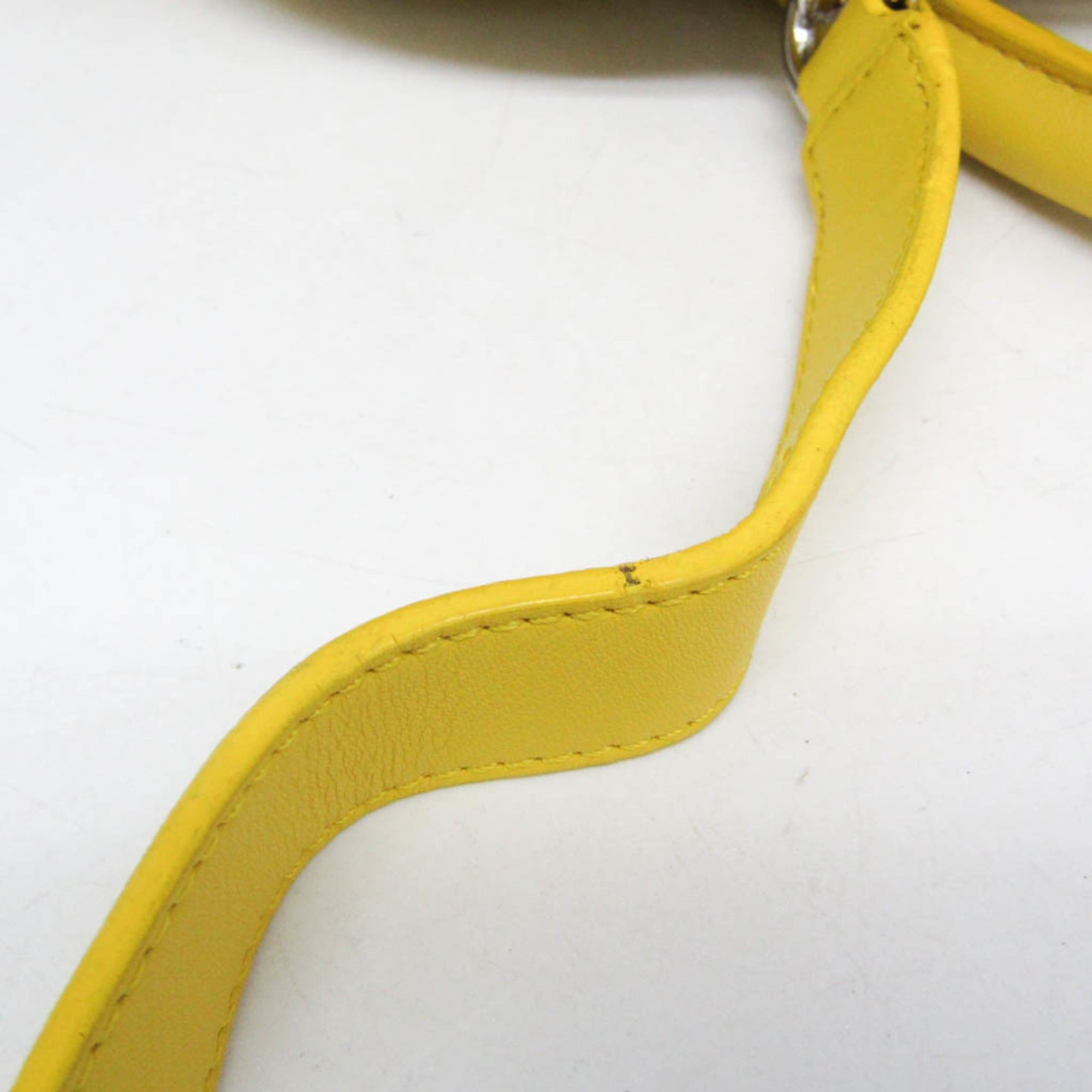 Loewe Loewe Amazona 75 Medium 301.30.L03 Women,Men Leather Handbag,Shoulder Bag Yellow Size ONE SIZE - 14 Thumbnail