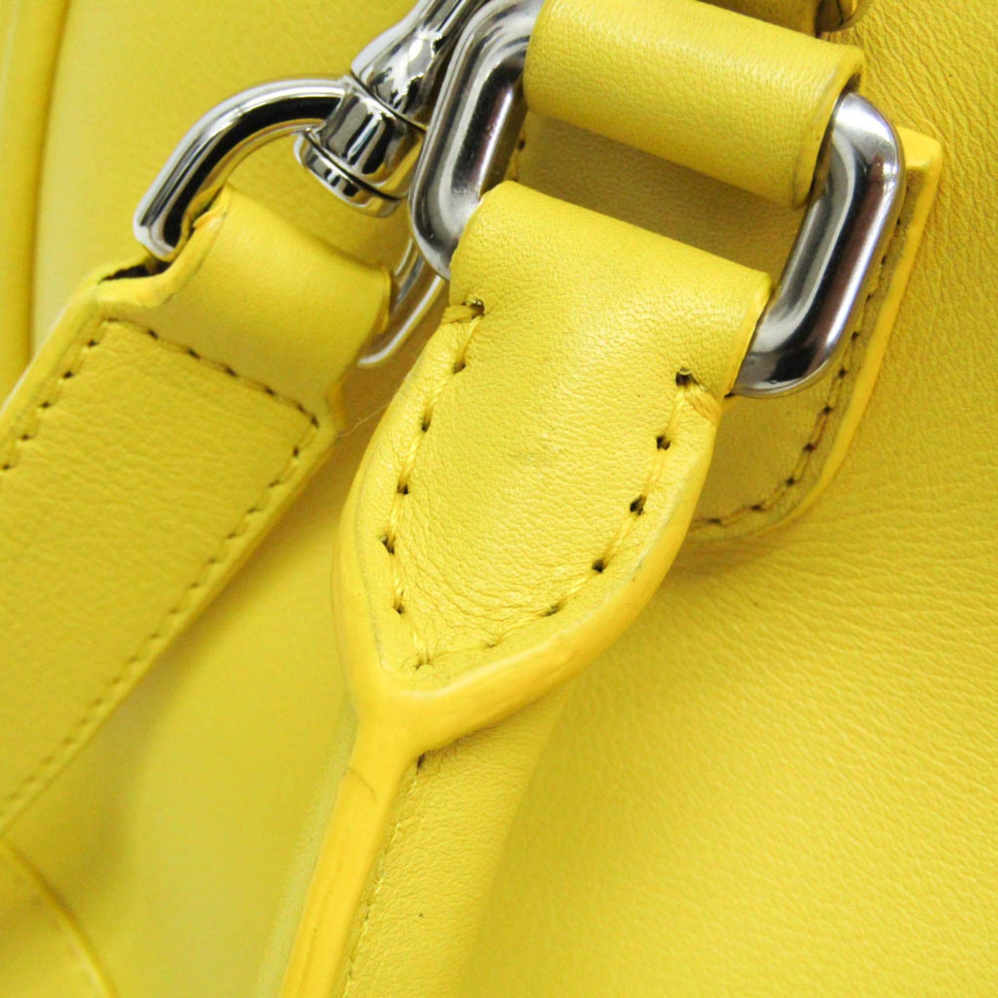 Loewe Loewe Amazona 75 Medium 301.30.L03 Women,Men Leather Handbag,Shoulder Bag Yellow Size ONE SIZE - 10 Thumbnail