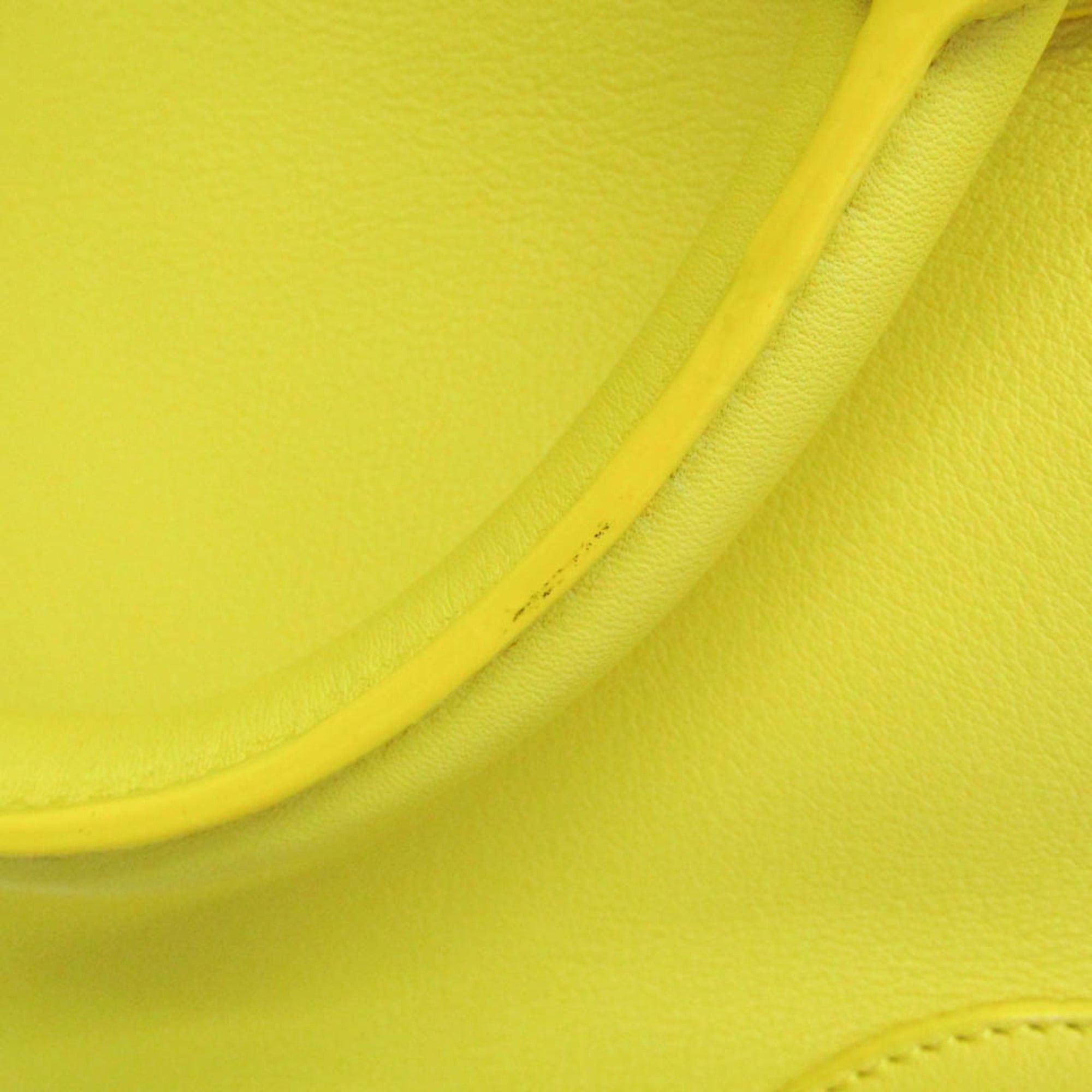 Loewe Loewe Amazona 75 Medium 301.30.L03 Women,Men Leather Handbag,Shoulder Bag Yellow Size ONE SIZE - 13 Thumbnail