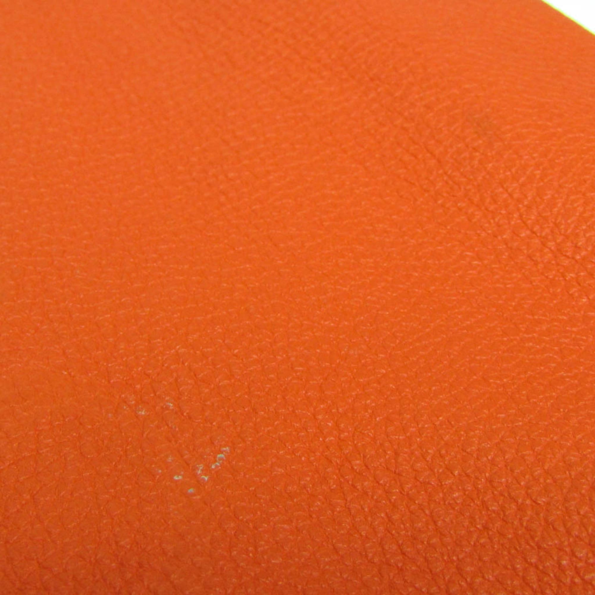 Gucci Gucci Logo Tote 674822 Women's Leather Handbag,Shoulder Bag Orange Size ONE SIZE - 7 Thumbnail