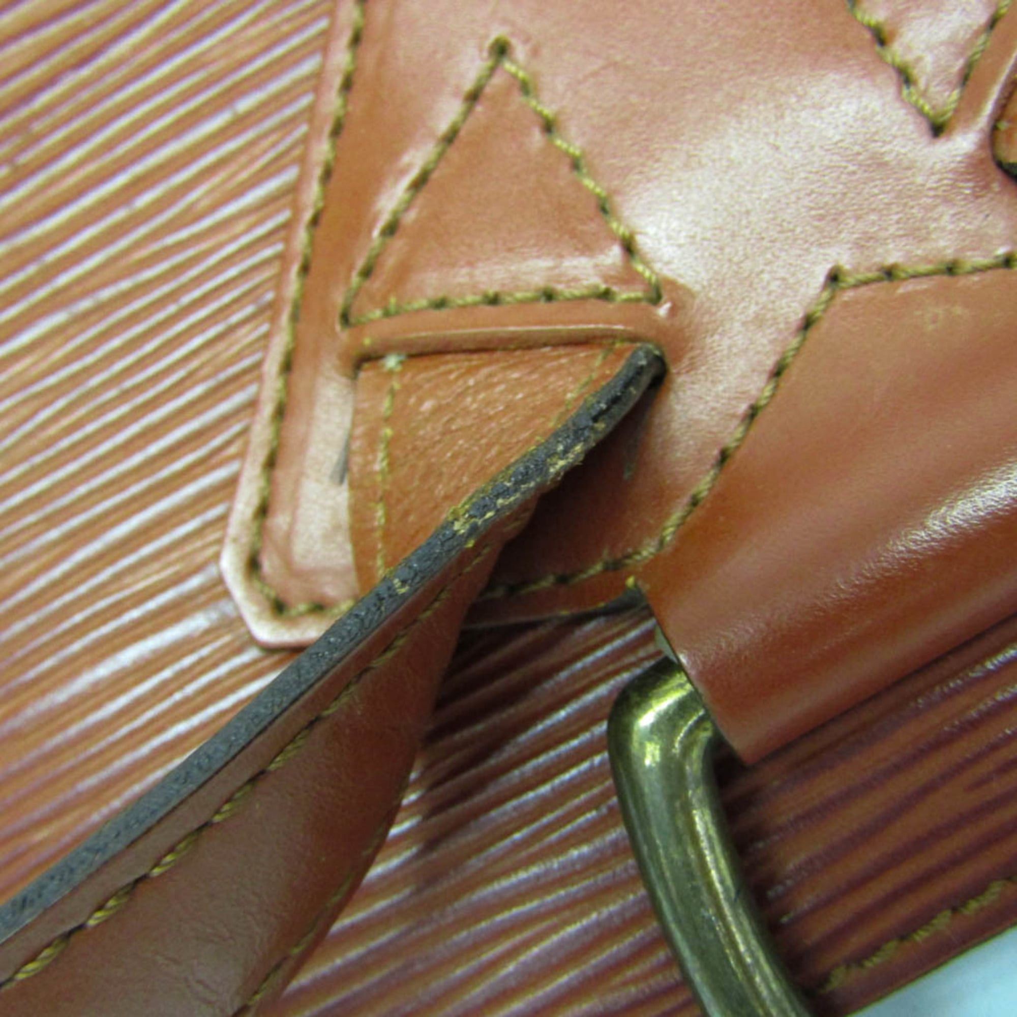 Louis Vuitton Louis Vuitton Epi Gobelin M52293 Women's Backpack Kenyan Brown Size ONE SIZE - 14 Thumbnail
