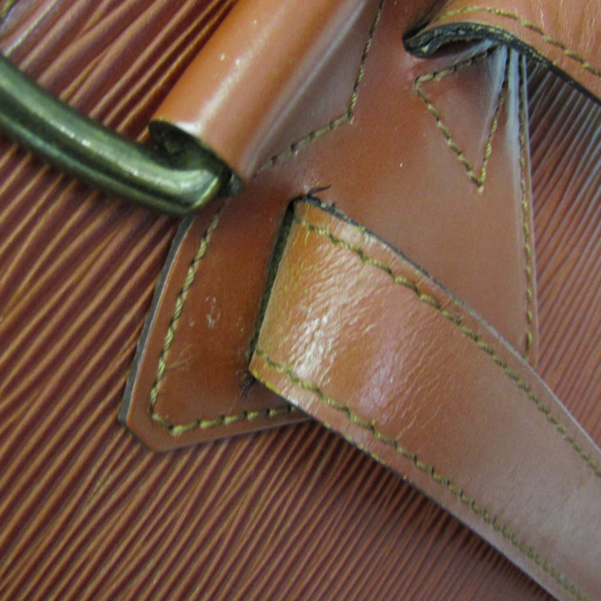 Louis Vuitton Louis Vuitton Epi Gobelin M52293 Women's Backpack Kenyan Brown Size ONE SIZE - 10 Thumbnail
