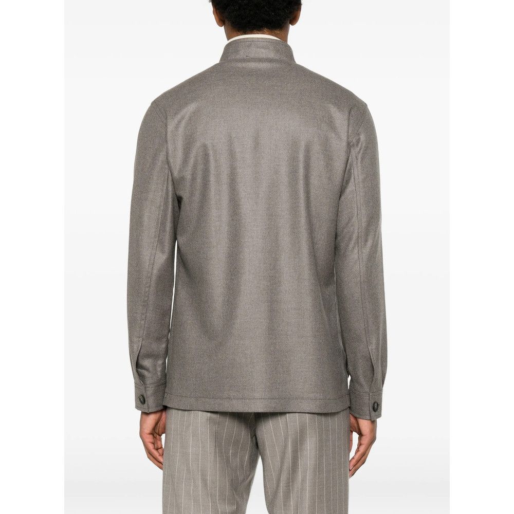 Tagliatore Tagliatore GREY Jackets - Shirt Jackets Size US M / EU 48-50 / 2 - 3 Thumbnail