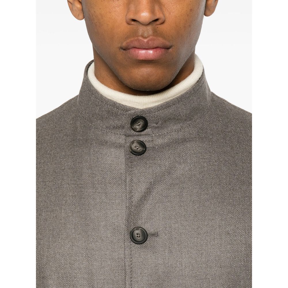 Tagliatore Tagliatore GREY Jackets - Shirt Jackets Size US M / EU 48-50 / 2 - 2 Thumbnail