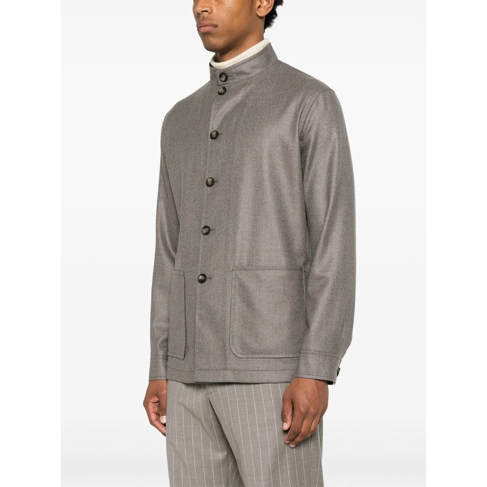 Tagliatore Tagliatore GREY Jackets - Shirt Jackets Size US M / EU 48-50 / 2 - 5 Thumbnail