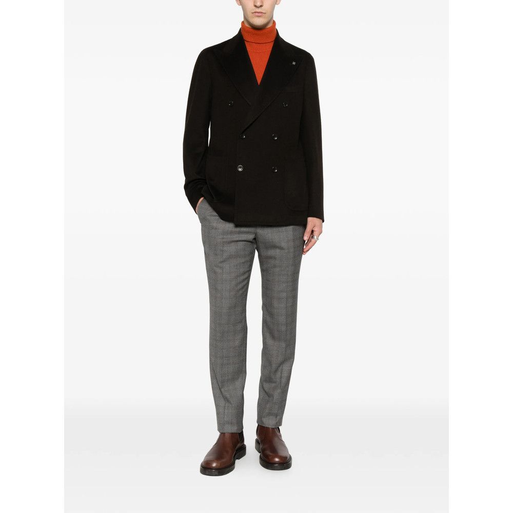 Tagliatore Tagliatore BROWN Jackets - Blazers Size US L / EU 52-54 / 3 - 2 Thumbnail