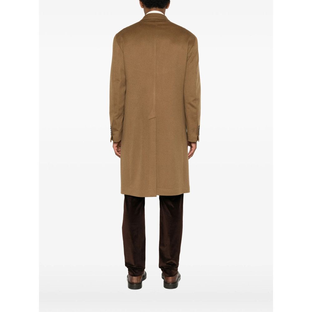 Tagliatore Tagliatore BROWN Coats - Double Breasted Coats Size US M / EU 48-50 / 2 - 2 Thumbnail
