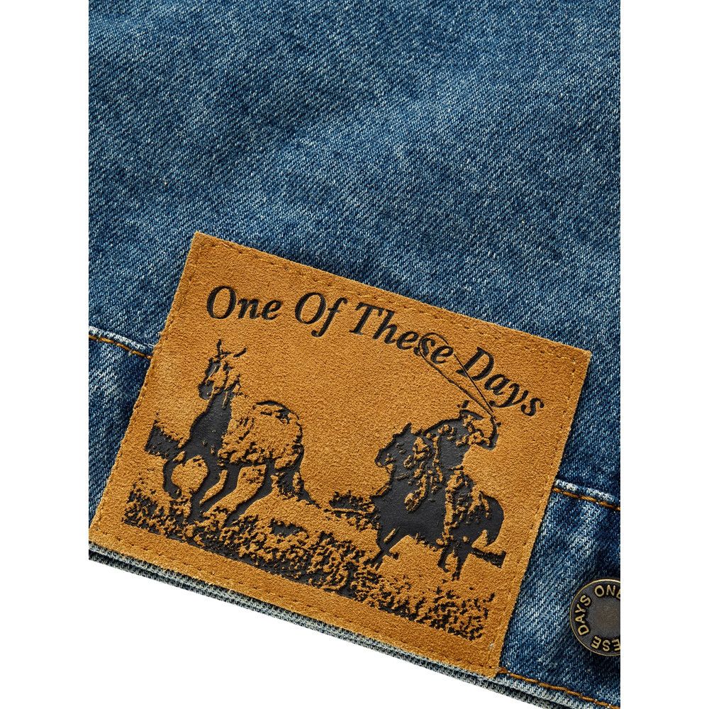 One of These Days One Of These Days BLUE Jackets - Denim Jackets Size US L / EU 52-54 / 3 - 4 Thumbnail