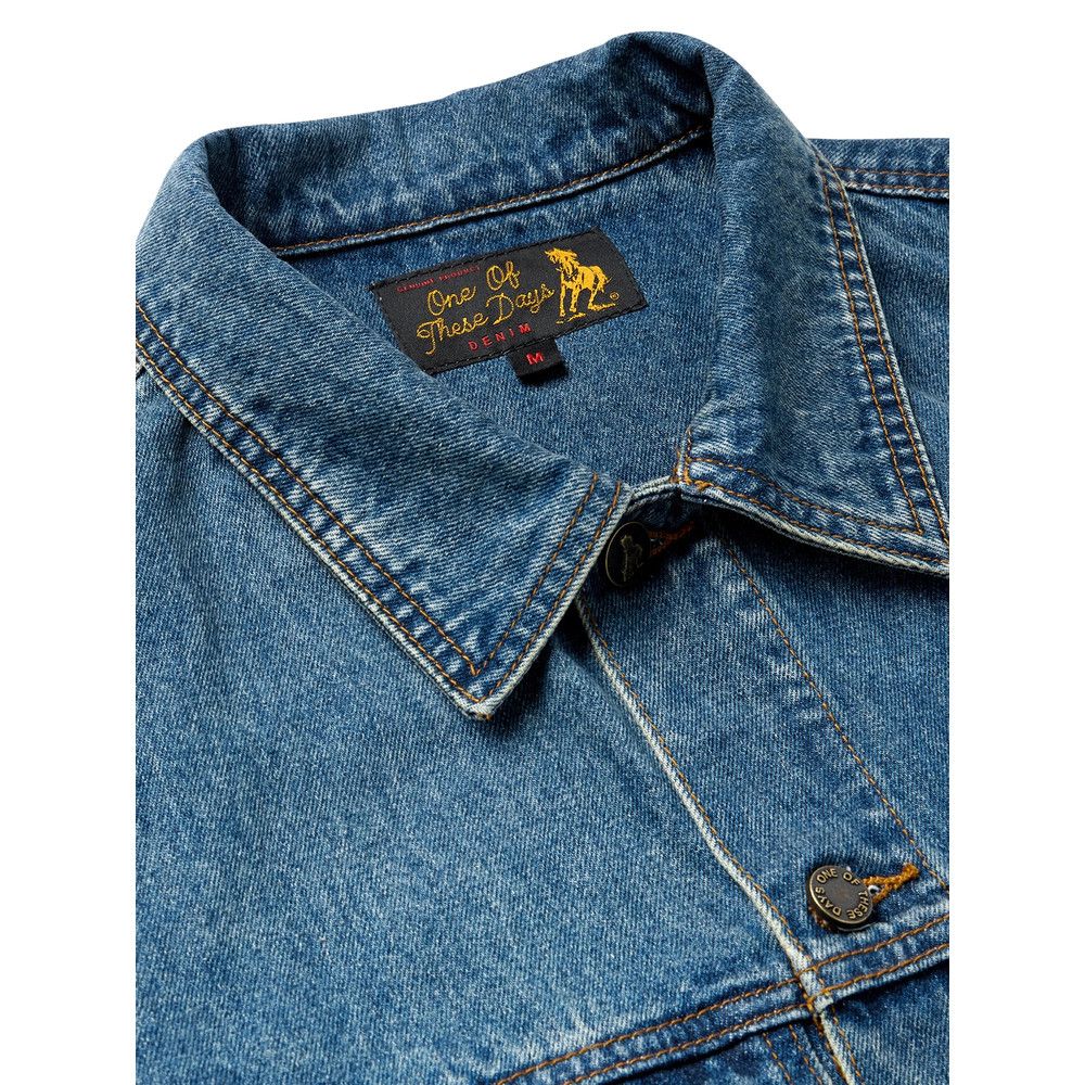 One of These Days One Of These Days BLUE Jackets - Denim Jackets Size US L / EU 52-54 / 3 - 2 Thumbnail