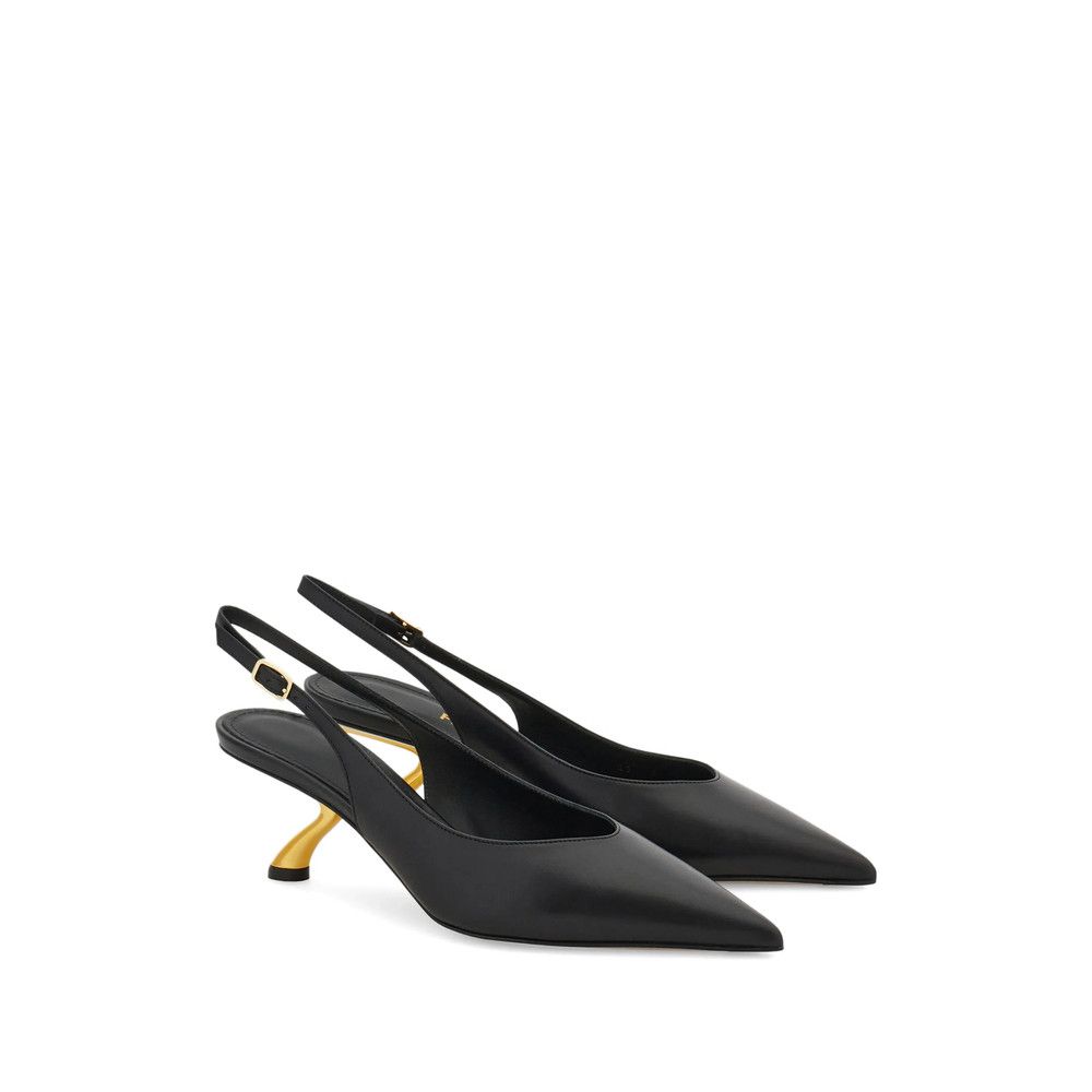 Salvatore Ferragamo Ferragamo BLACK Boots Size US 8 / IT 38 - 2 Thumbnail