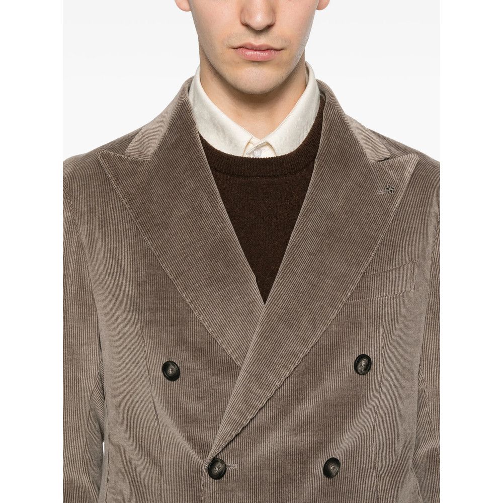 Tagliatore Tagliatore BROWN Suits - Double Breasted Suits Size US M / EU 48-50 / 2 - 5 Thumbnail
