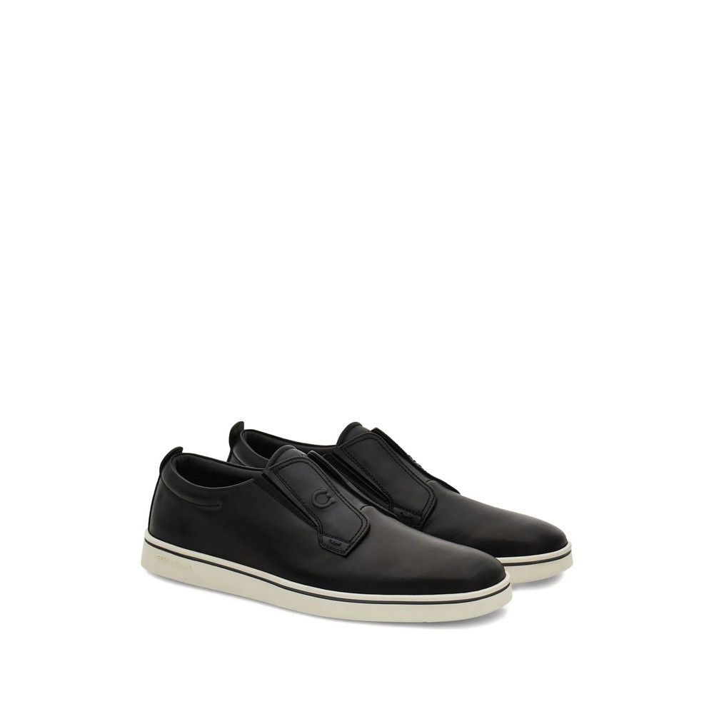 Salvatore Ferragamo Ferragamo BLACK Trainers - Slip-Ons Size US 8.5 / EU 41-42 - 4 Thumbnail