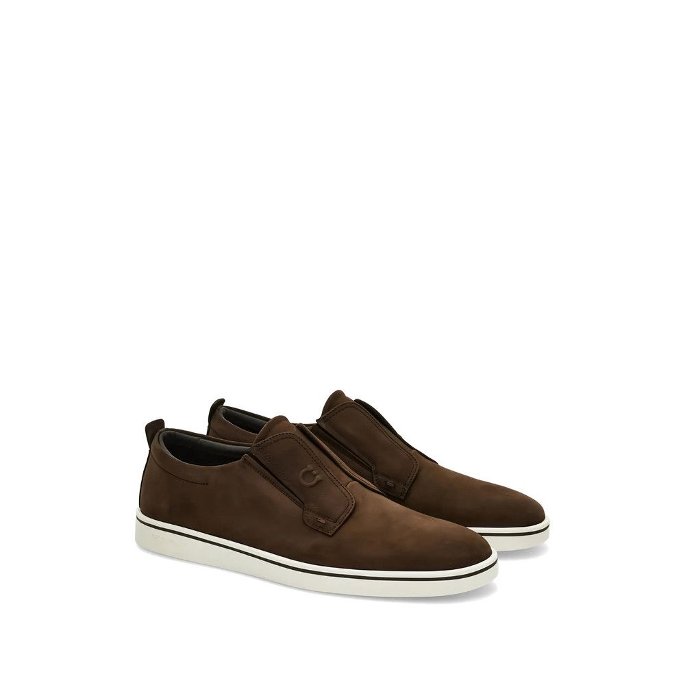 Salvatore Ferragamo Ferragamo BROWN Trainers - Slip-Ons Size US 9.5 / EU 42-43 - 3 Thumbnail