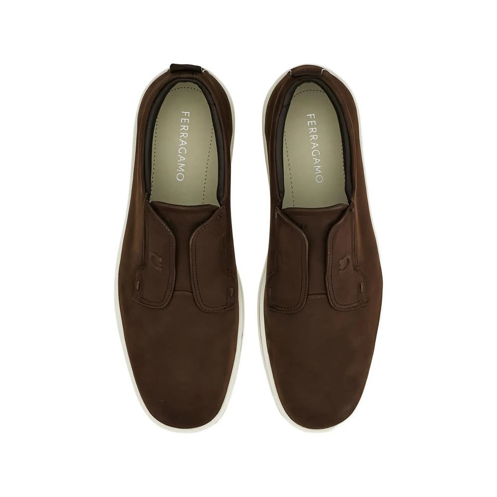 Salvatore Ferragamo Ferragamo BROWN Trainers - Slip-Ons Size US 10 / EU 43 - 2 Thumbnail