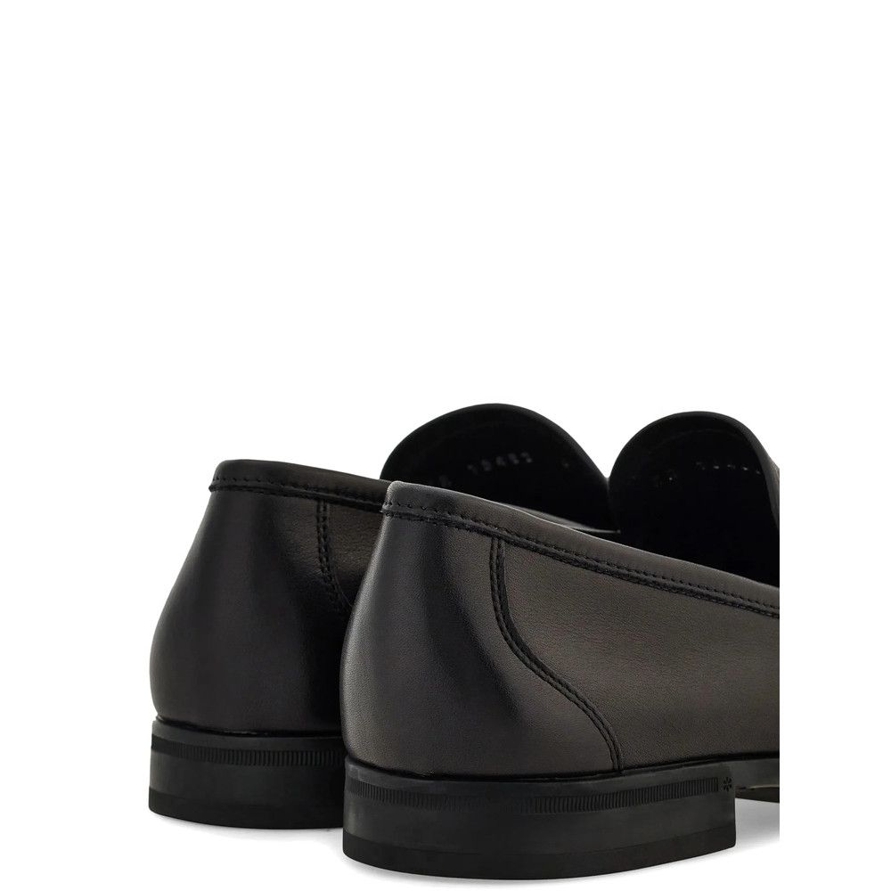 Salvatore Ferragamo Ferragamo BLACK Loafers Size US 12 / EU 45 - 5 Thumbnail