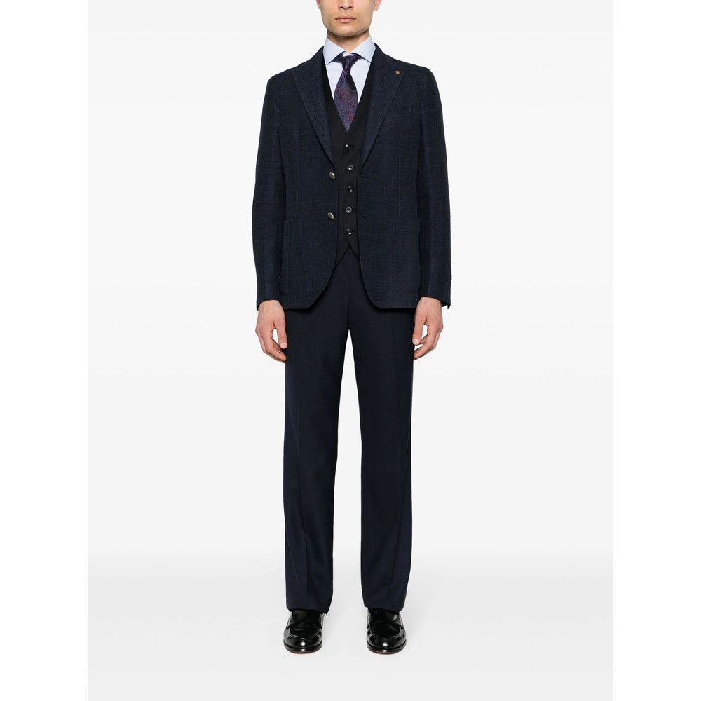 Tagliatore Tagliatore BLUE Jackets - Waistcoats & Gilets Size US S / EU 44-46 / 1 - 5 Thumbnail