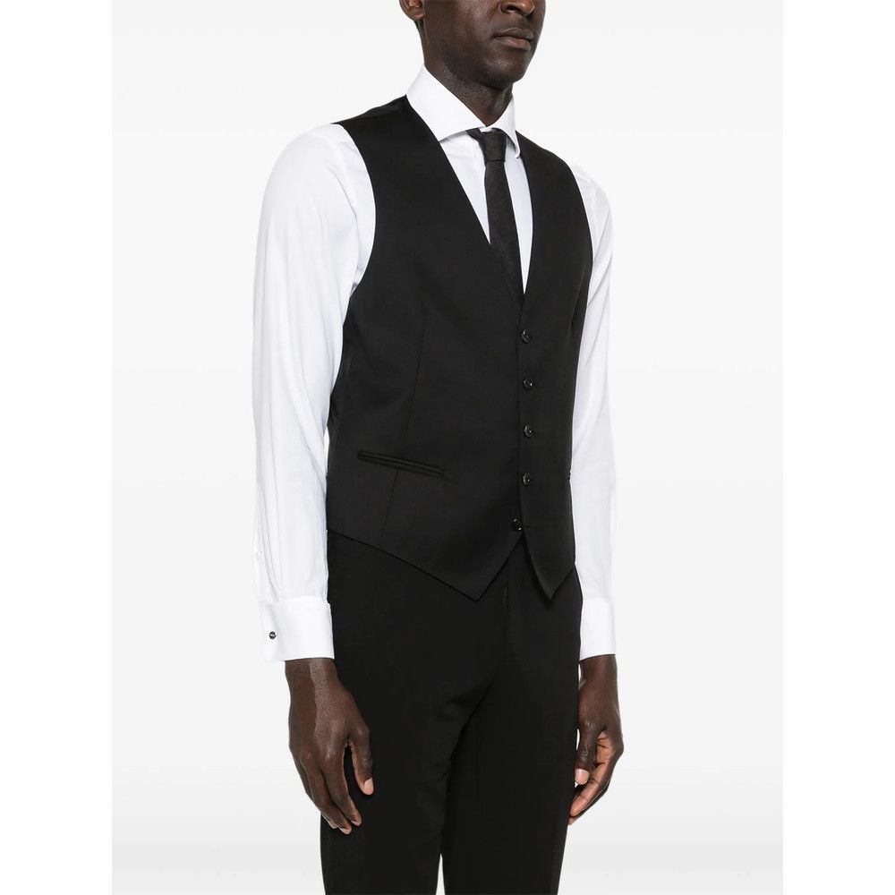 Tagliatore Tagliatore BLACK Jackets - Waistcoats & Gilets Size US L / EU 52-54 / 3 - 4 Thumbnail